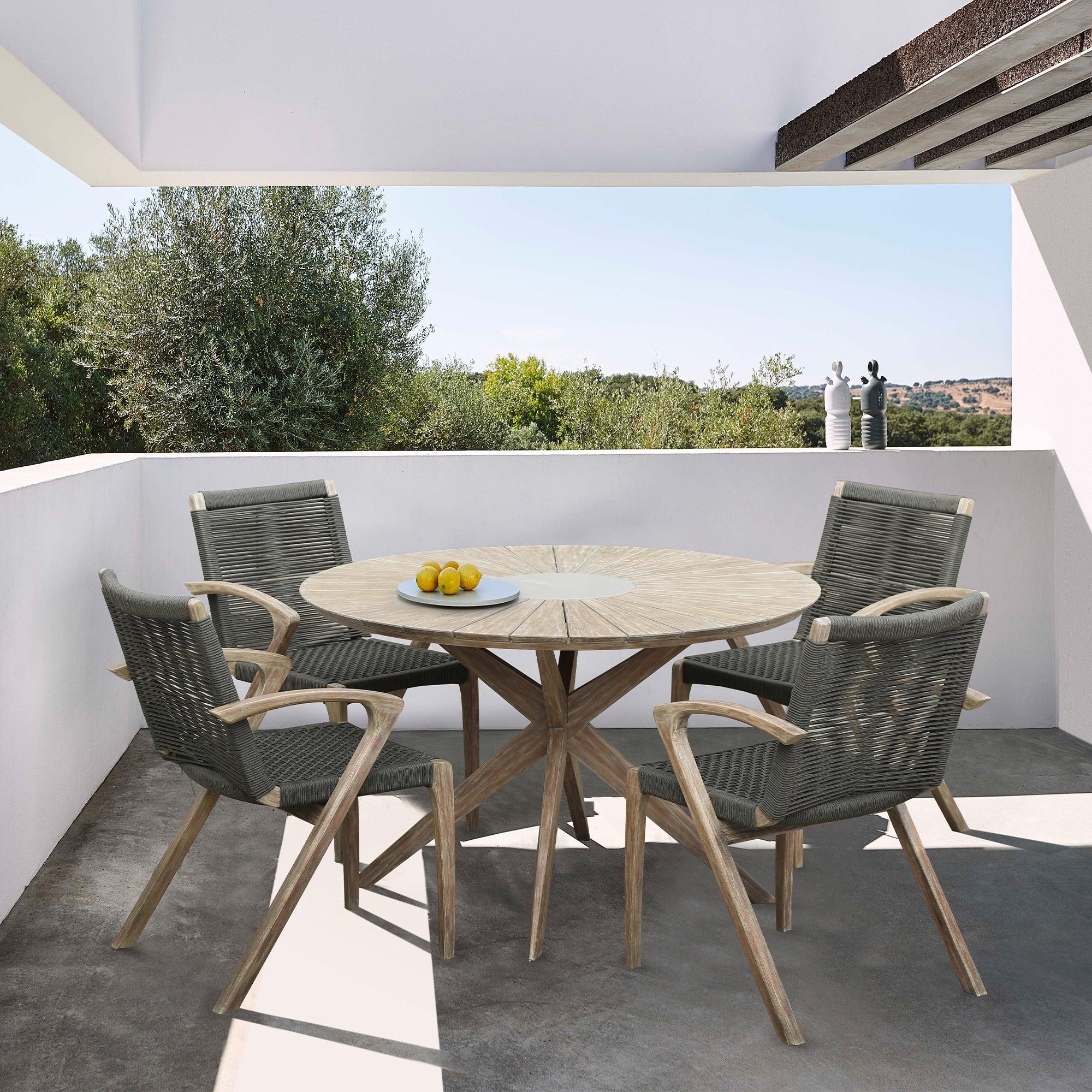 Oasis Outdoor Dining Table - Image 6
