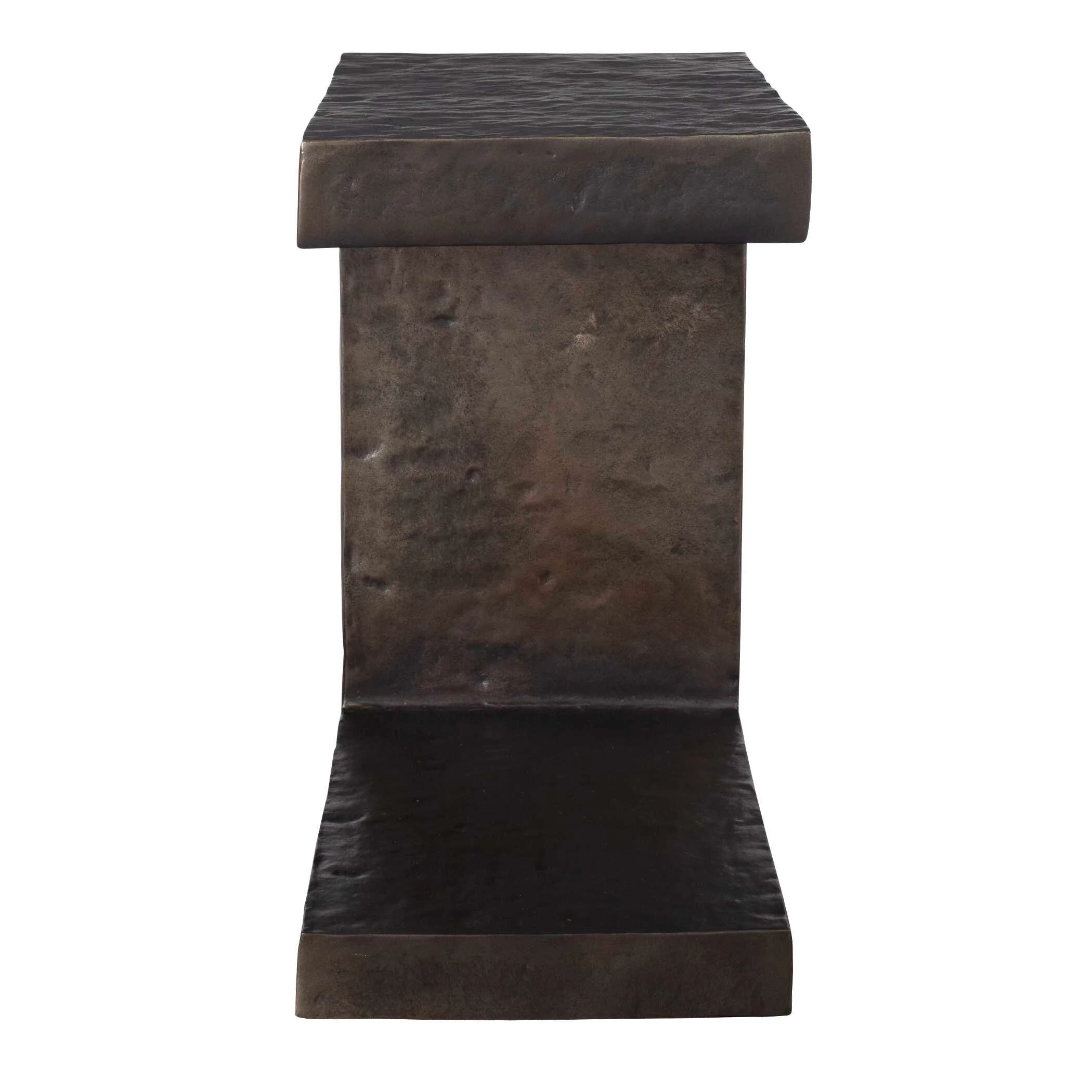 Obra Bronze Outdoor Side Table - Image 3