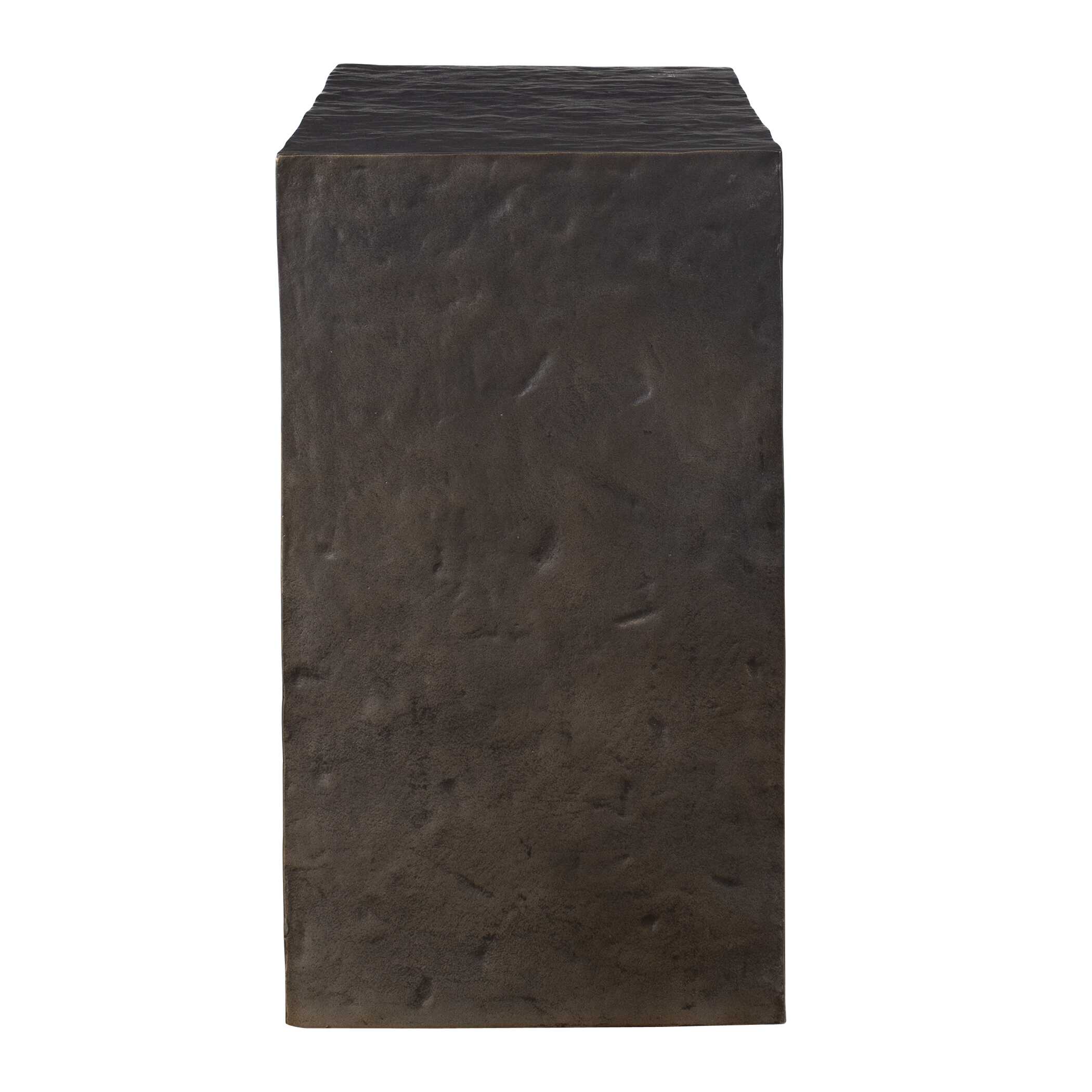 Obra Bronze Outdoor Side Table - Image 5