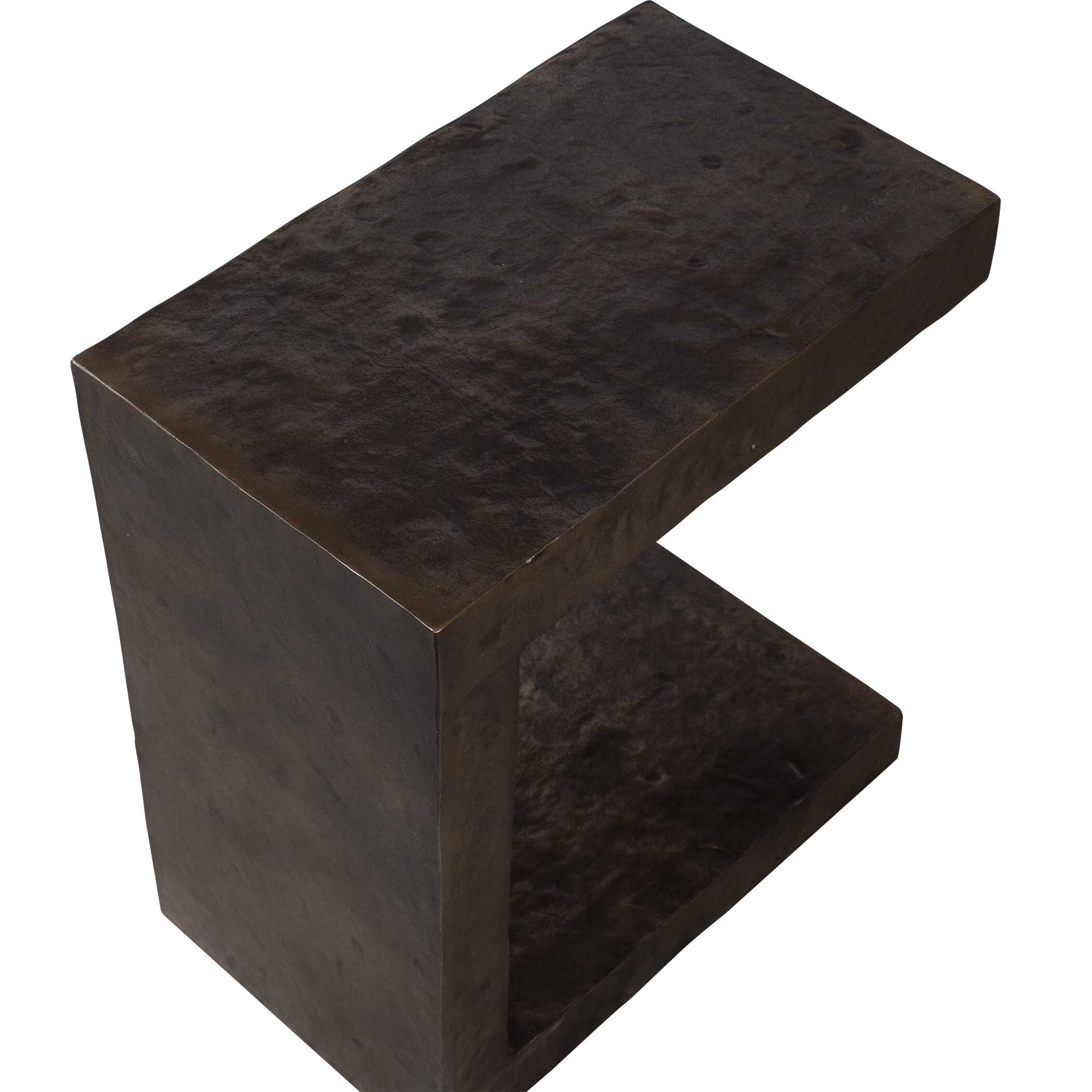 Obra Bronze Outdoor Side Table - Image 7