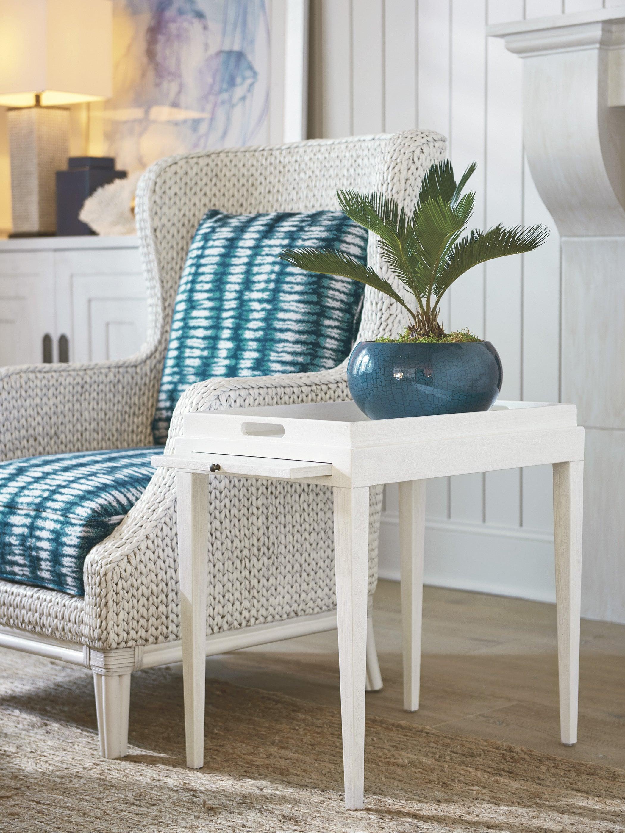 Ocean Breeze Broad River Rectangular End Table - Image 2