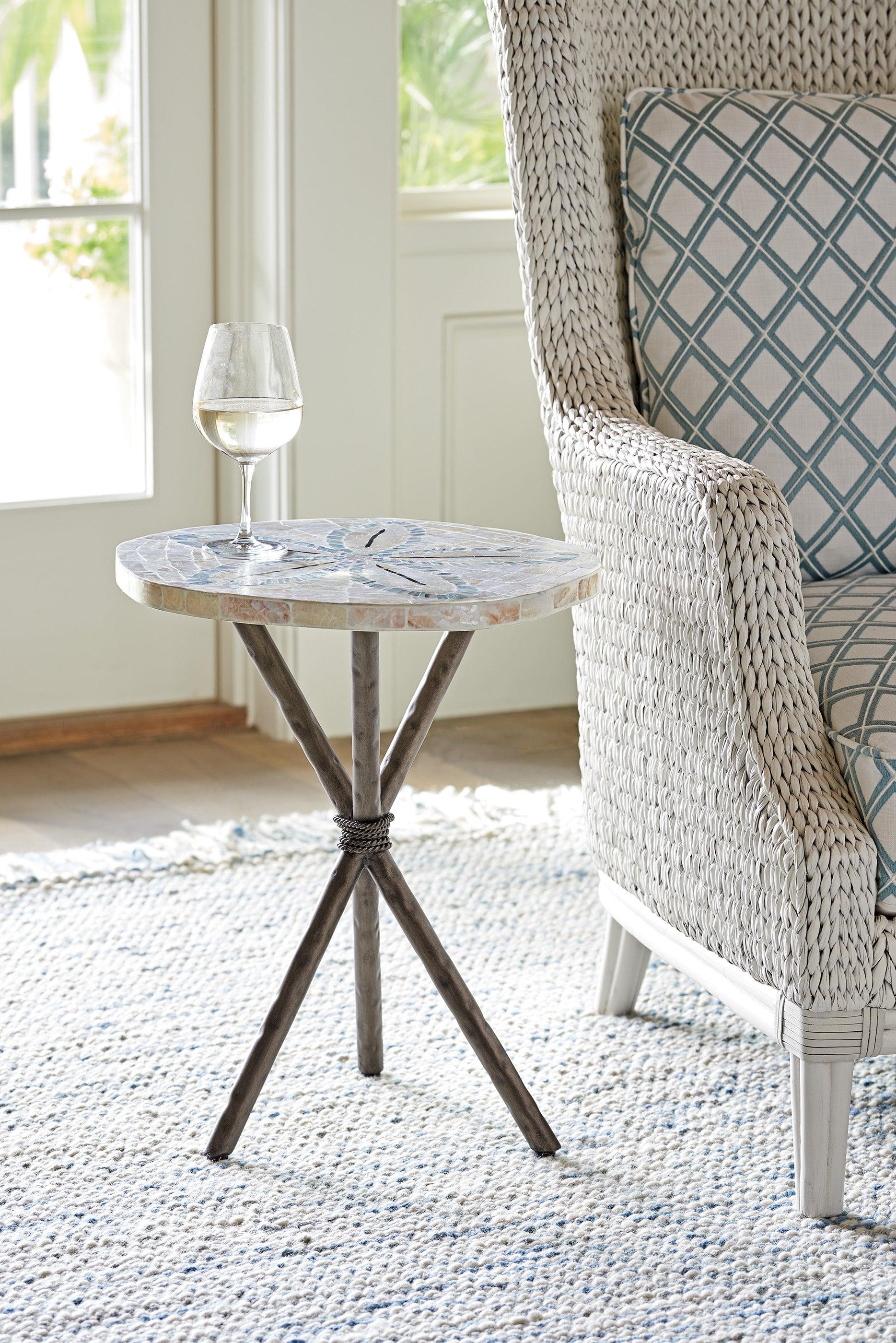 Ocean Breeze Sand Dollar End Table - Image 2