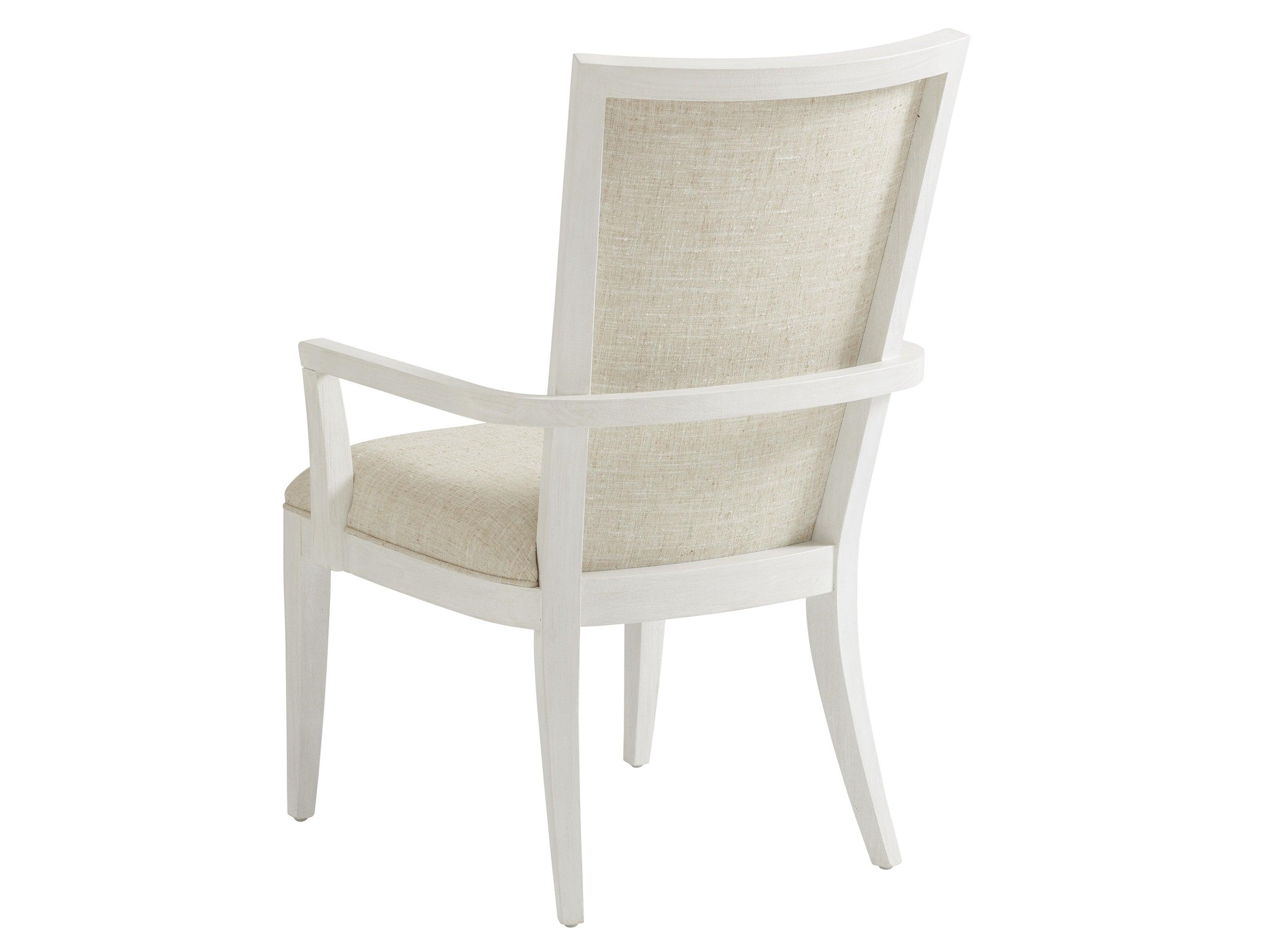 Ocean Breeze Sea Winds Upholstered Arm Chair - Set of 2 - Image 3