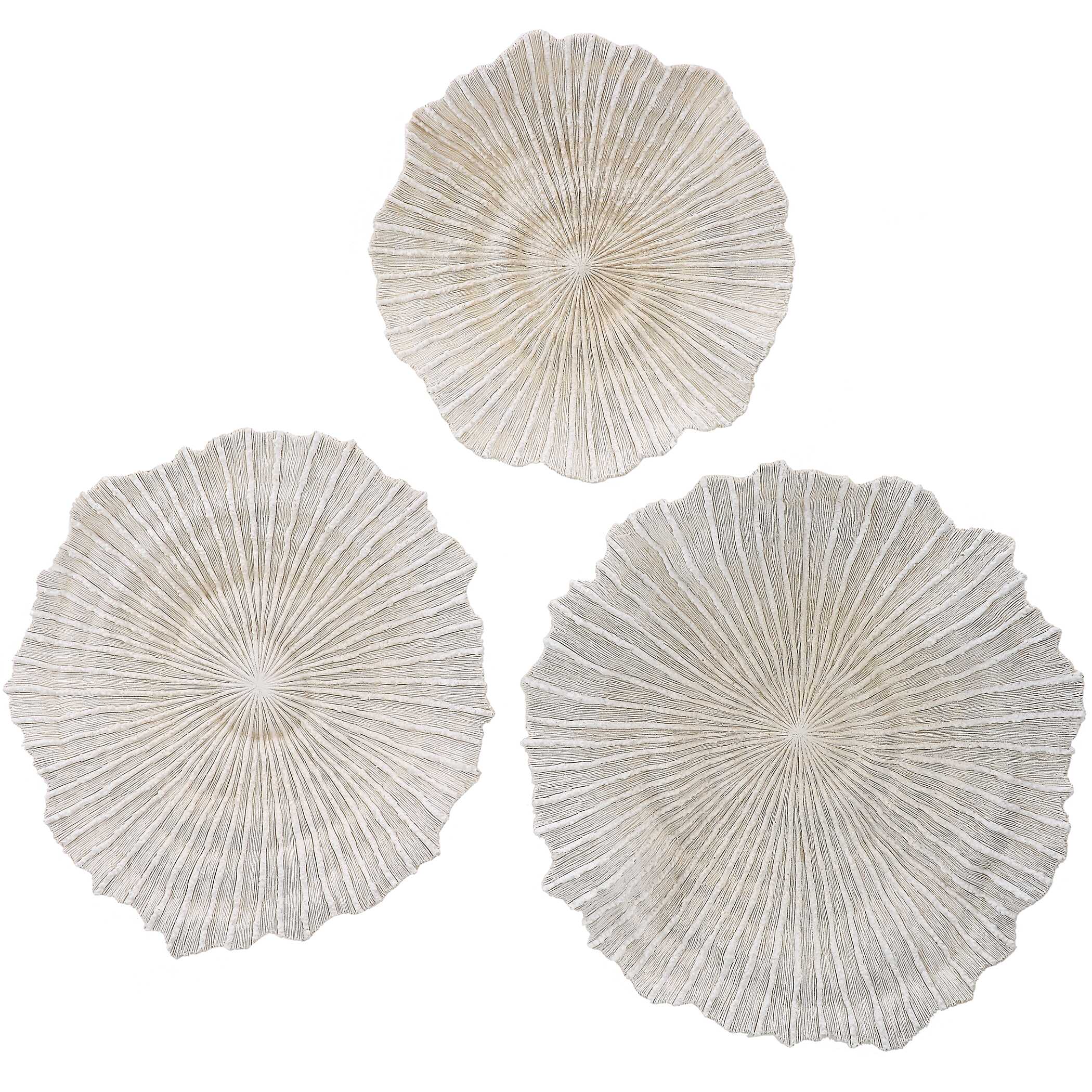 Ocean Gems Coral Wall Decor, Set/3 - Image 4