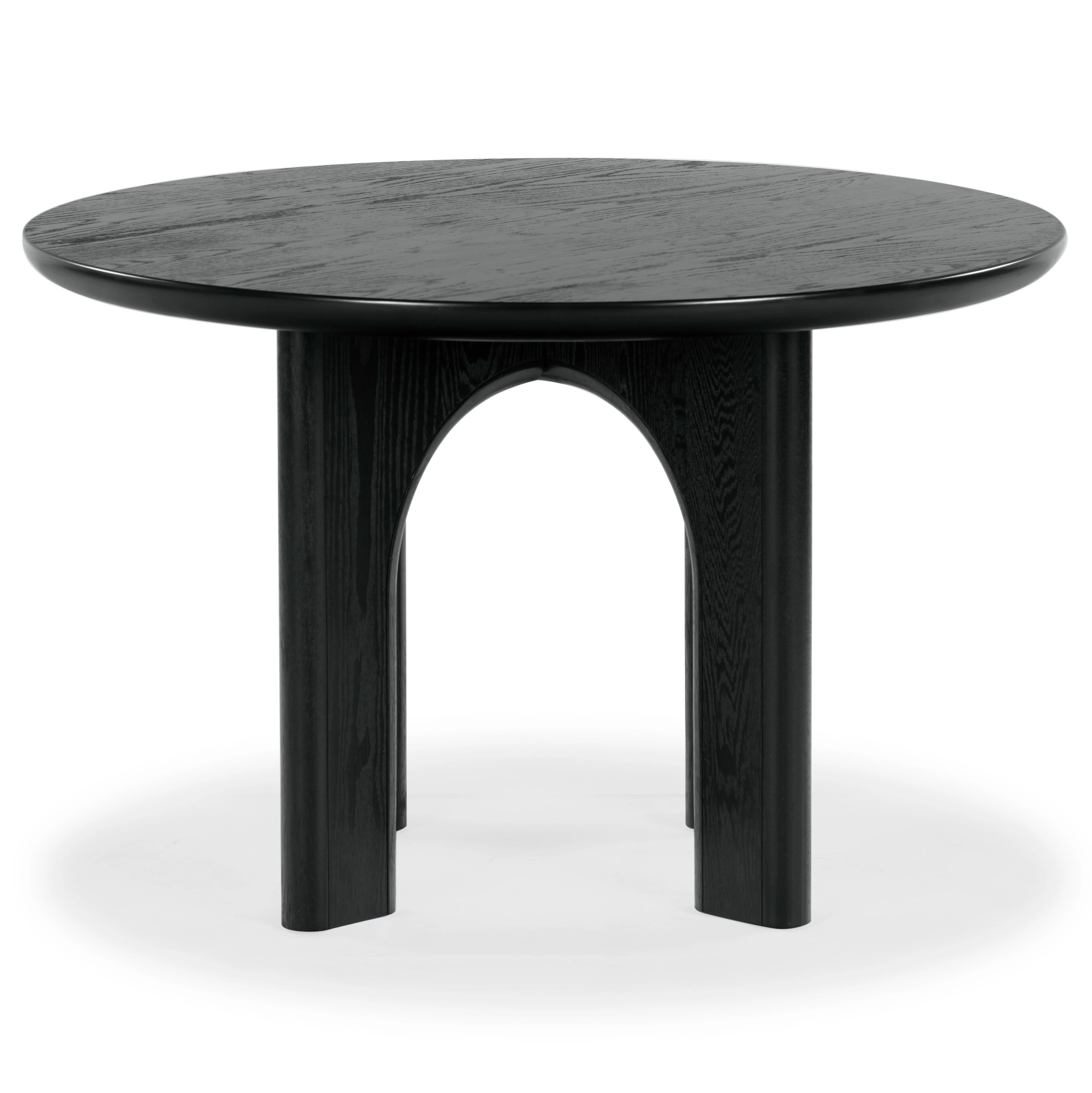 Olivetta Round Wood Dining Table - Image 4