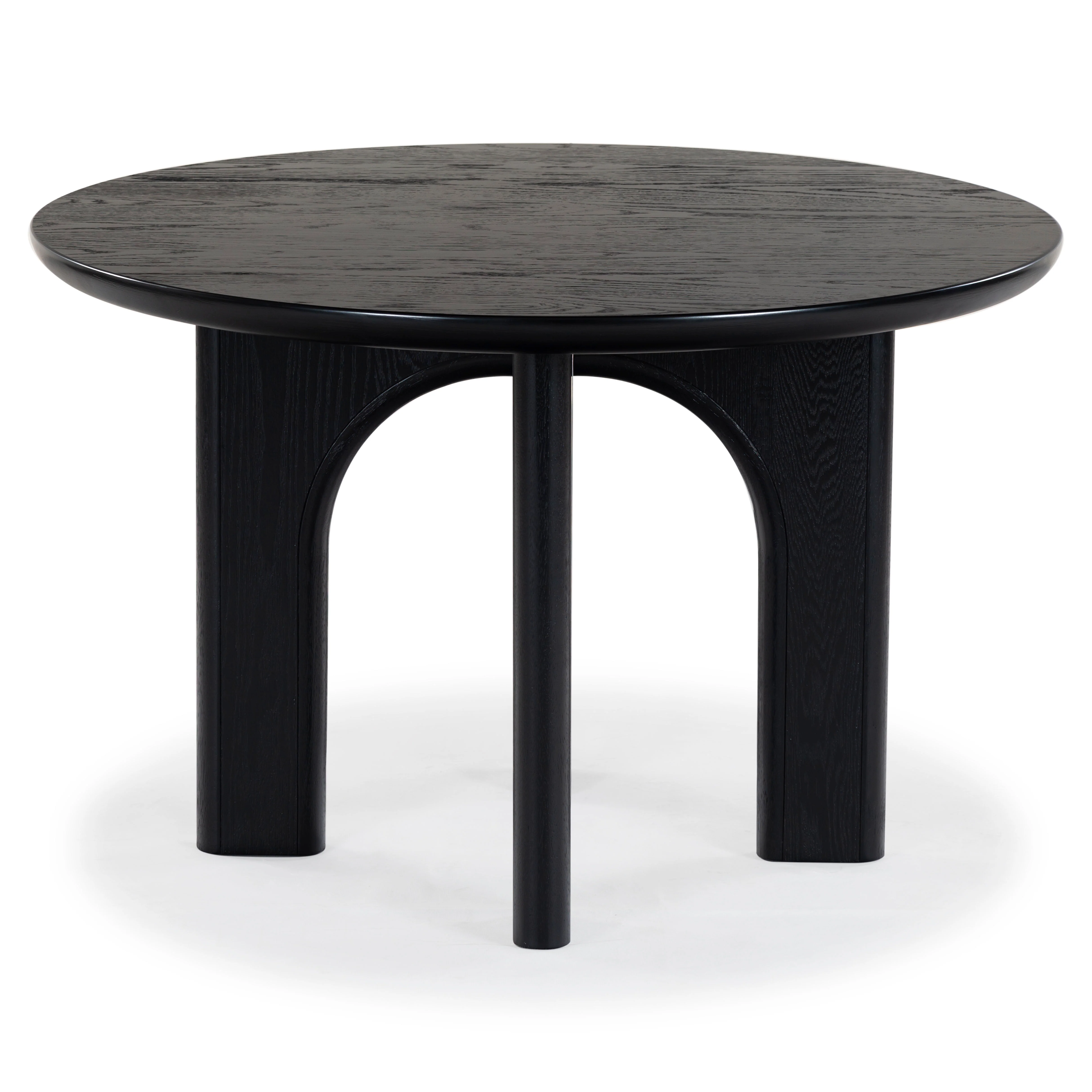 Olivetta Round Wood Dining Table - Image 5