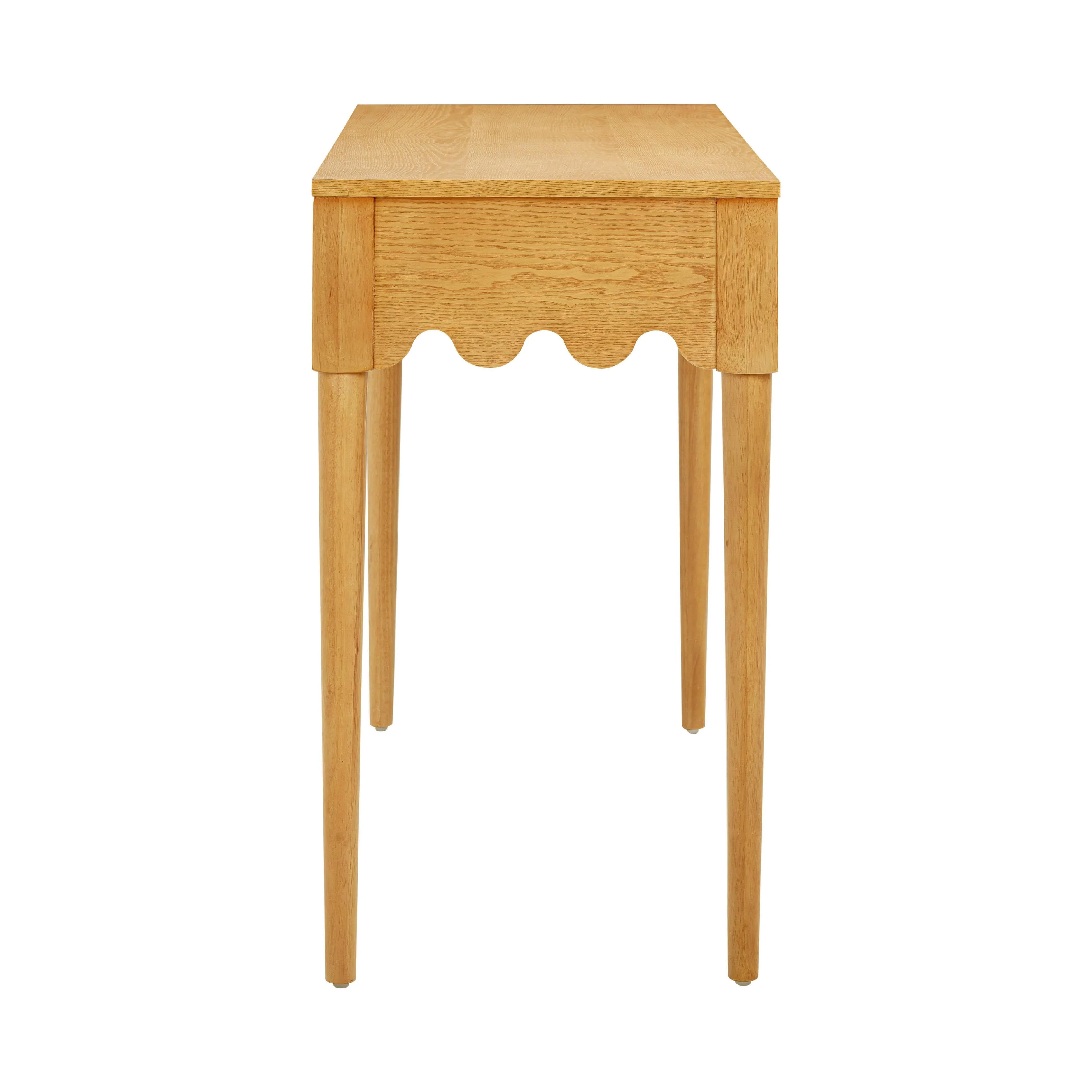 Oodle Natural Ash 2-Drawer Desk - Image 6
