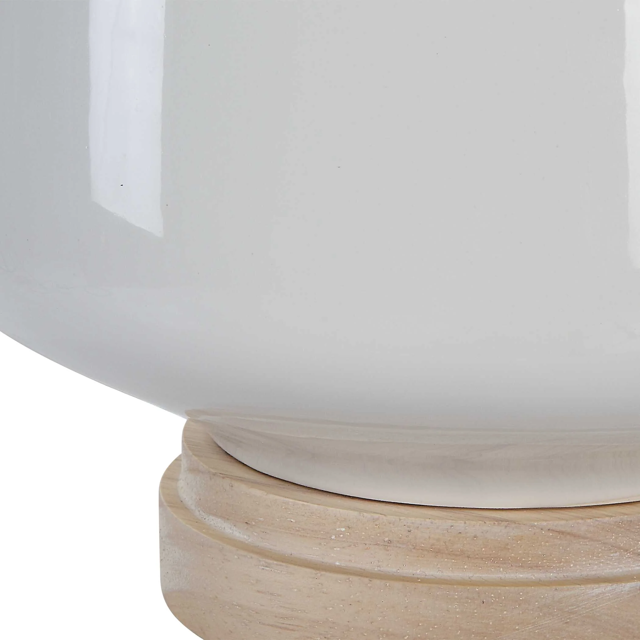 Opal Gloss White Table Lamp - Image 7