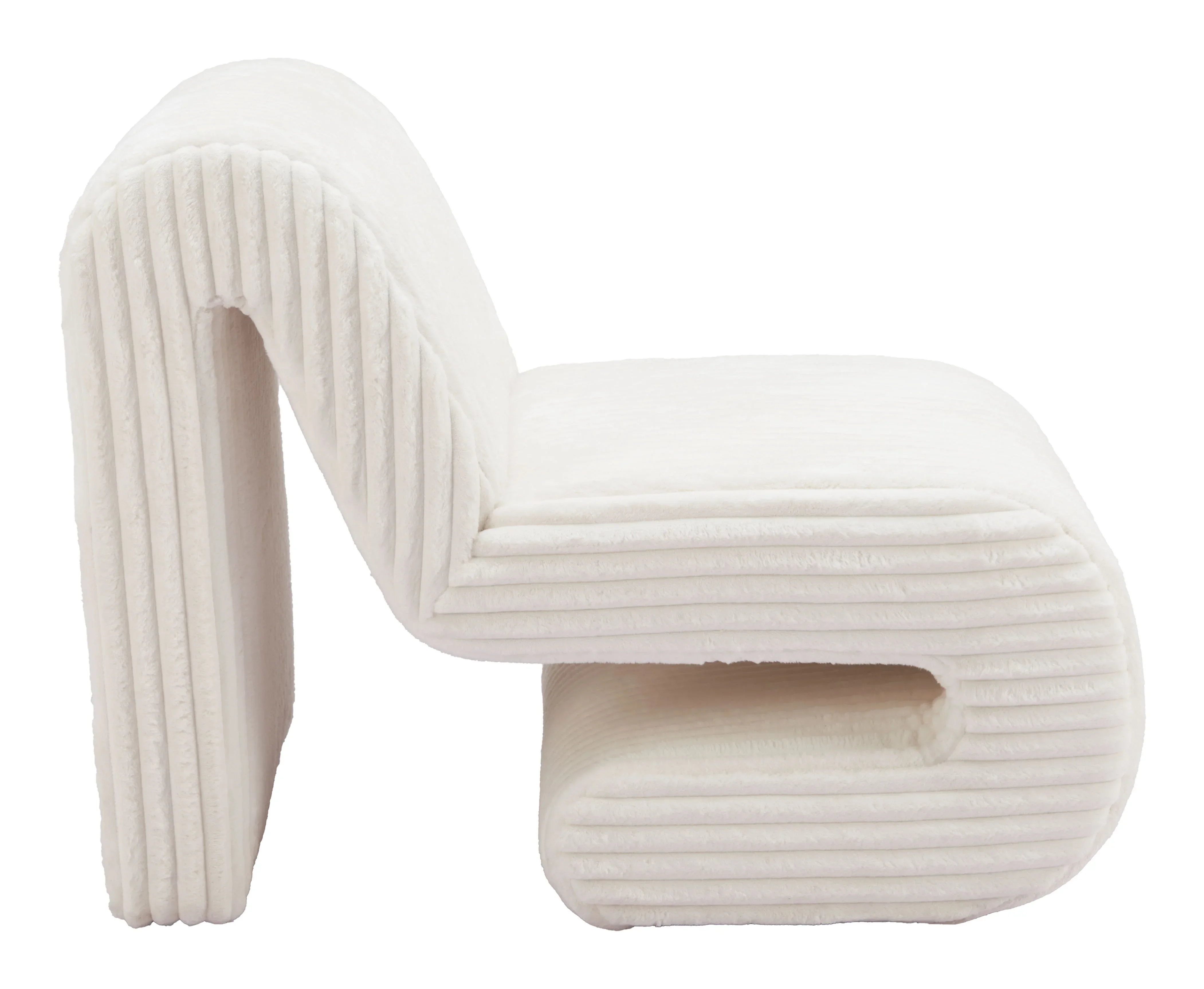 Opam Accent Chair White - Image 3