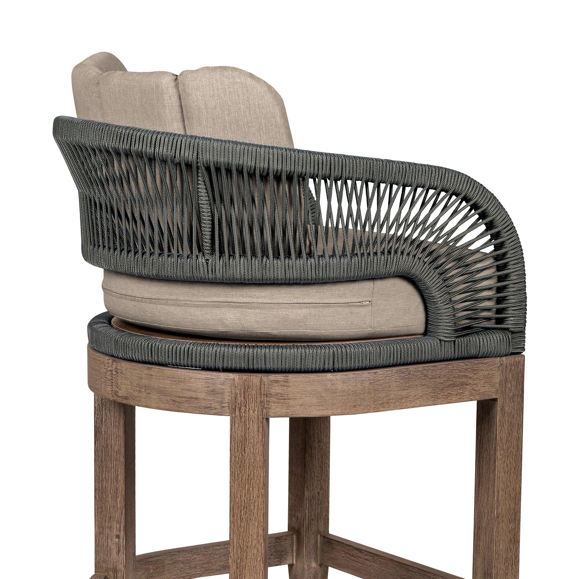 Orbit 26" Outdoor Counter Stool - Set of 2 - Image 7