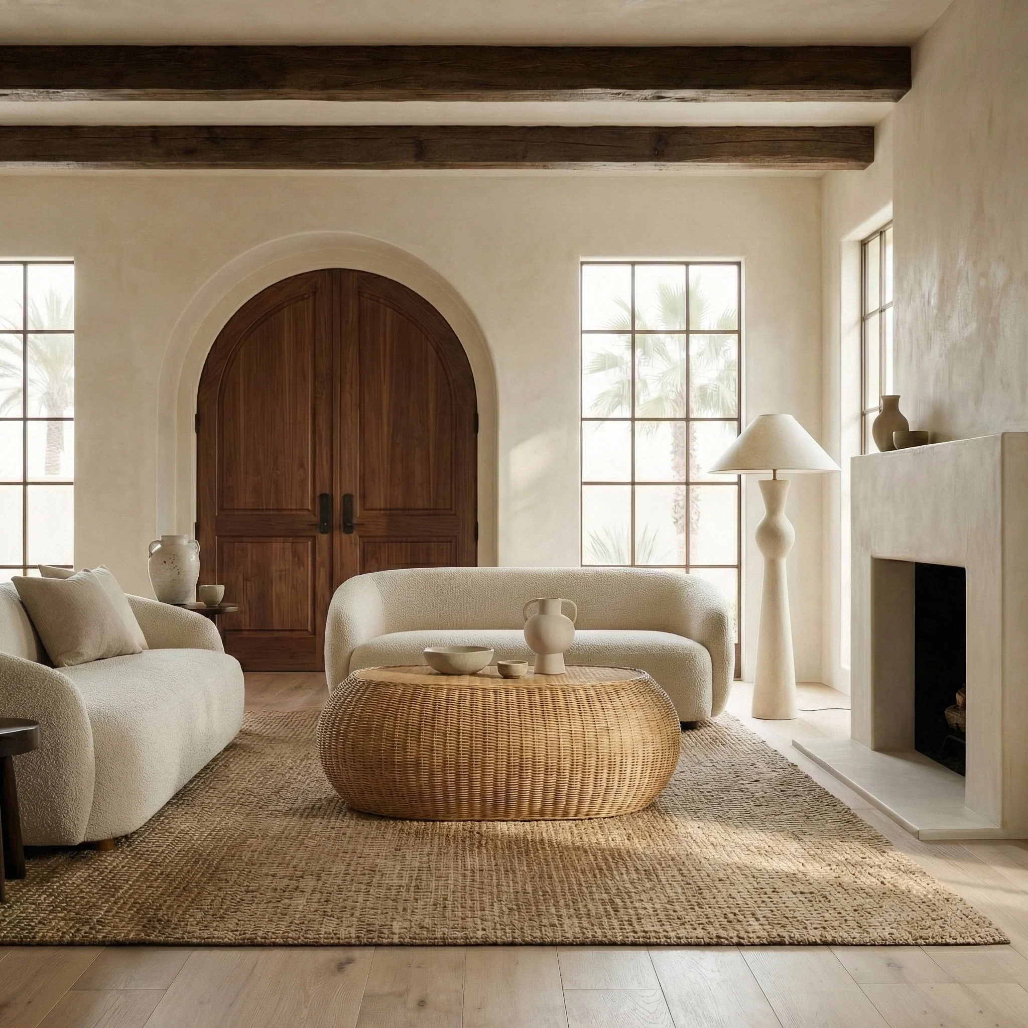 O'Reilly Rattan Coffee Table - Image 3