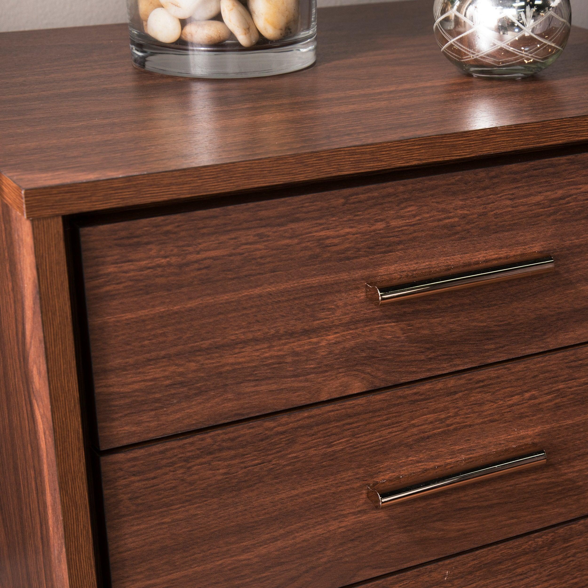 Oren Modern Bedside Table w/ Drawers - Image 9