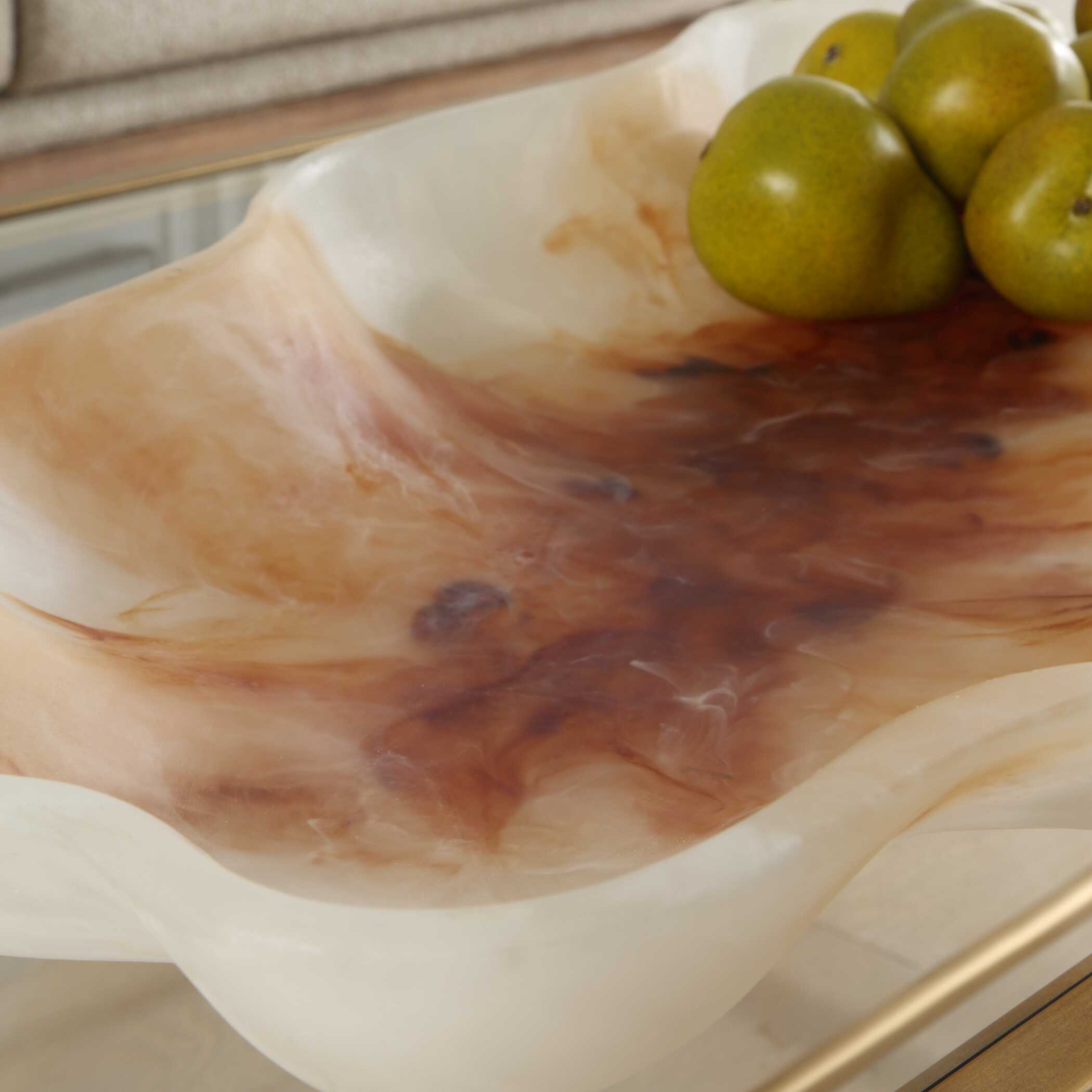 Organic Elegance Wavy Oval Bowl - Image 7