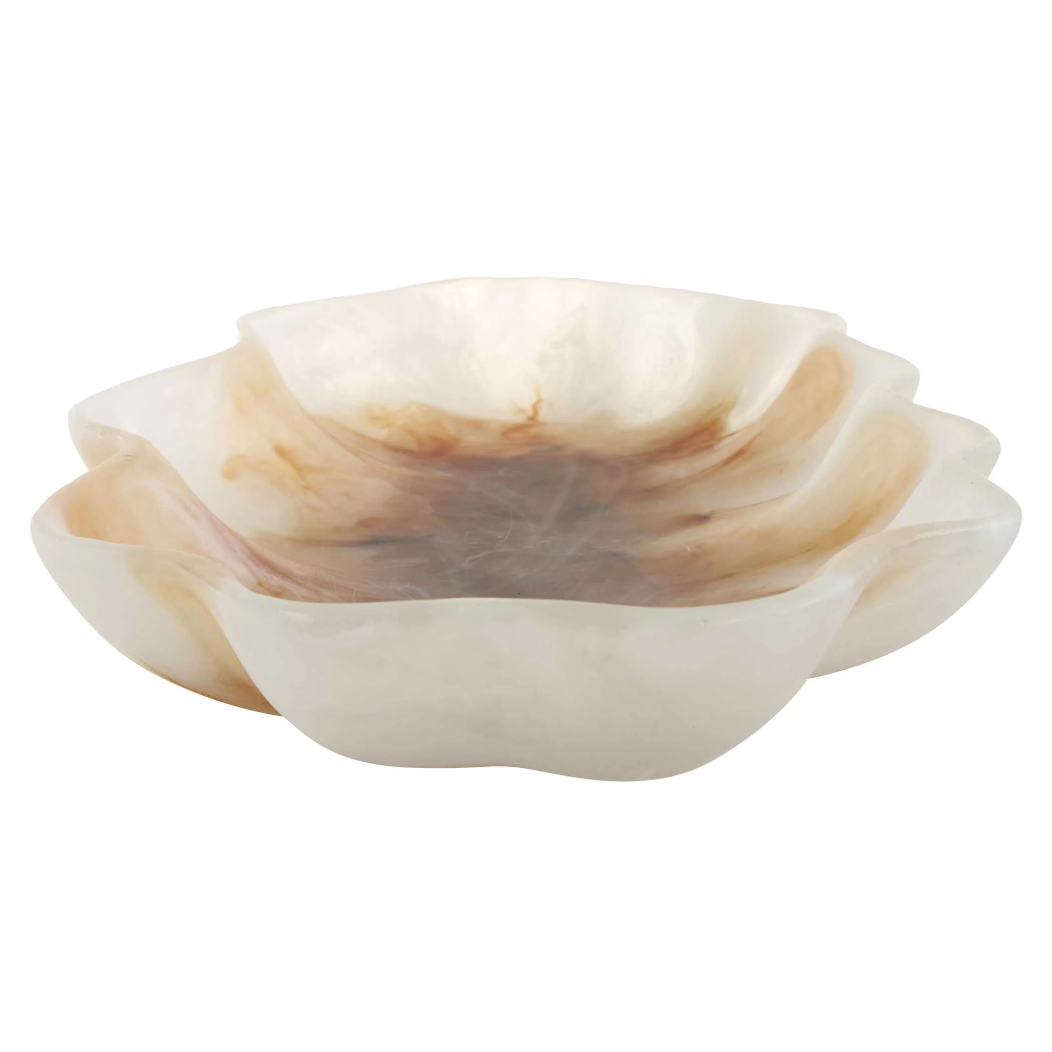 Organic Elegance Wavy Oval Bowl - Image 9