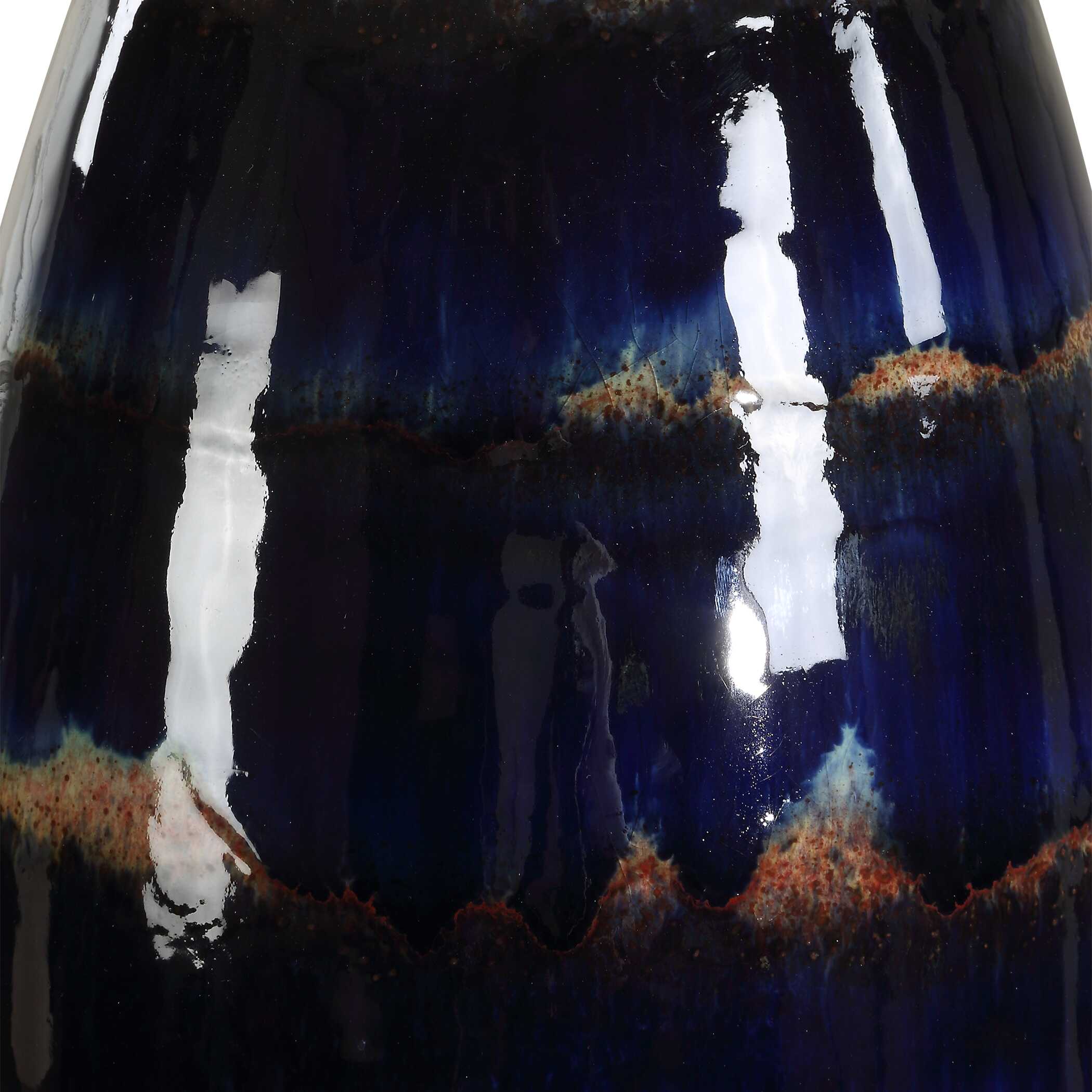 Orleans Blue Glaze Table Lamp - Image 6