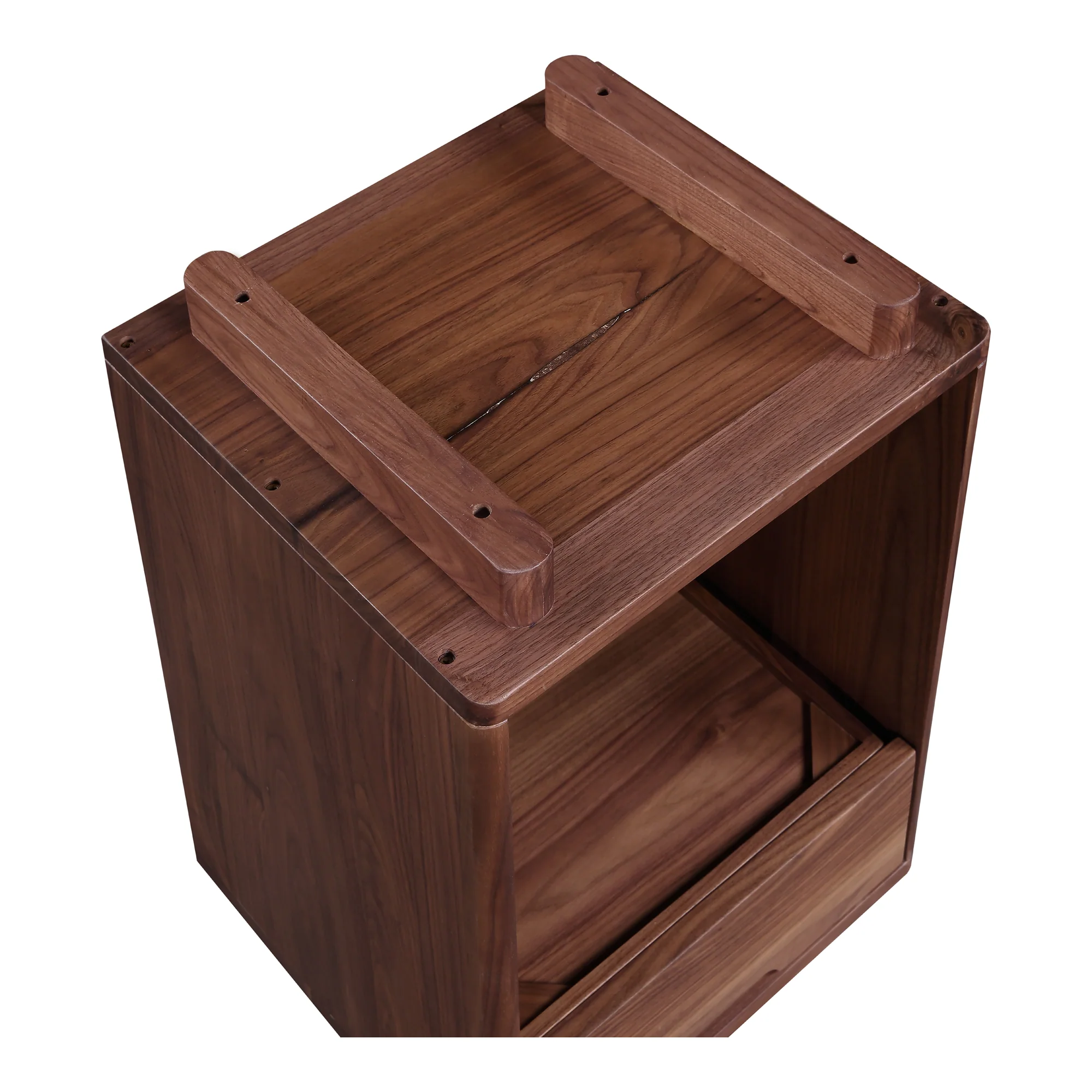 Osamu Walnut Nightstand - Image 6