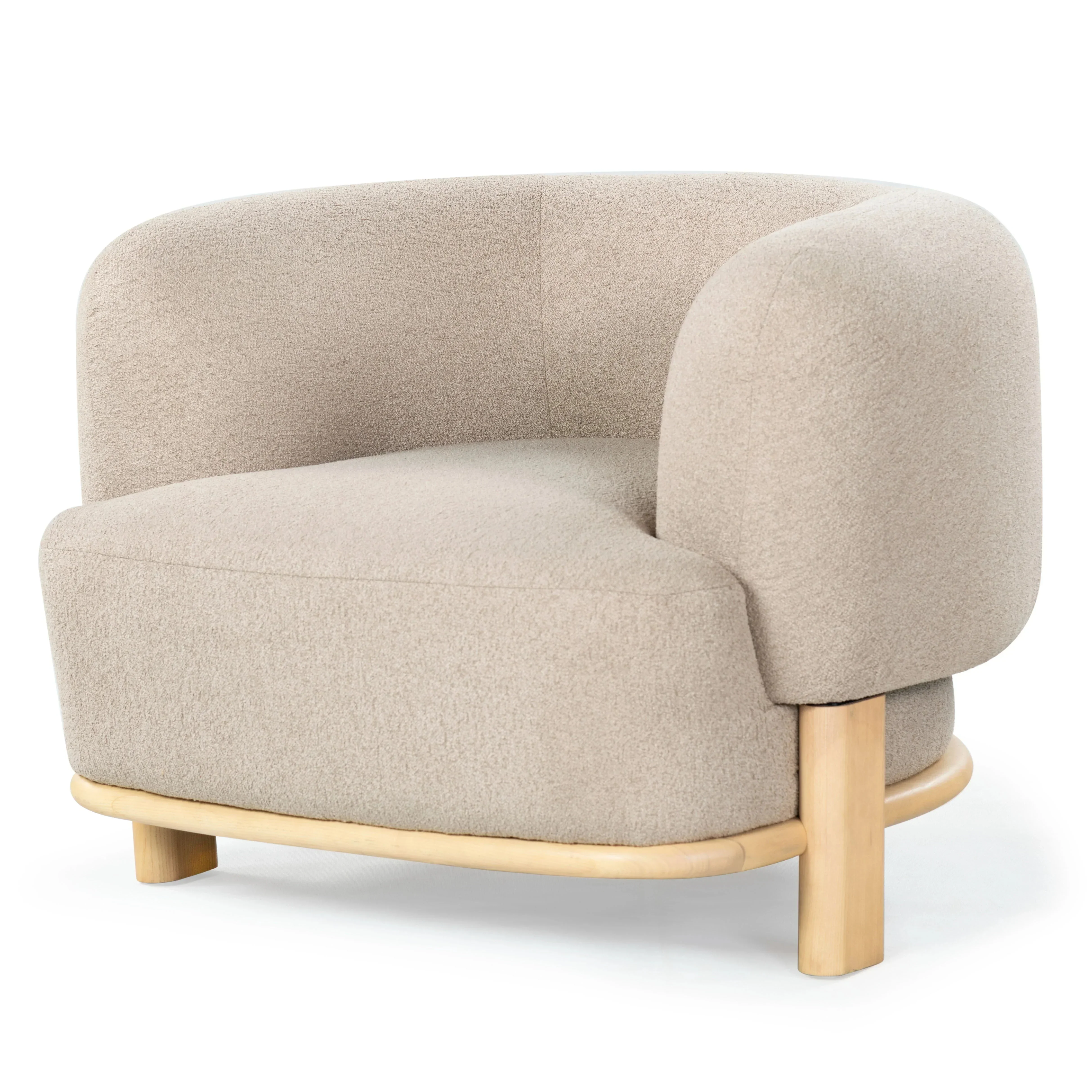 Oscar Boucle Accent Chair - Image 13
