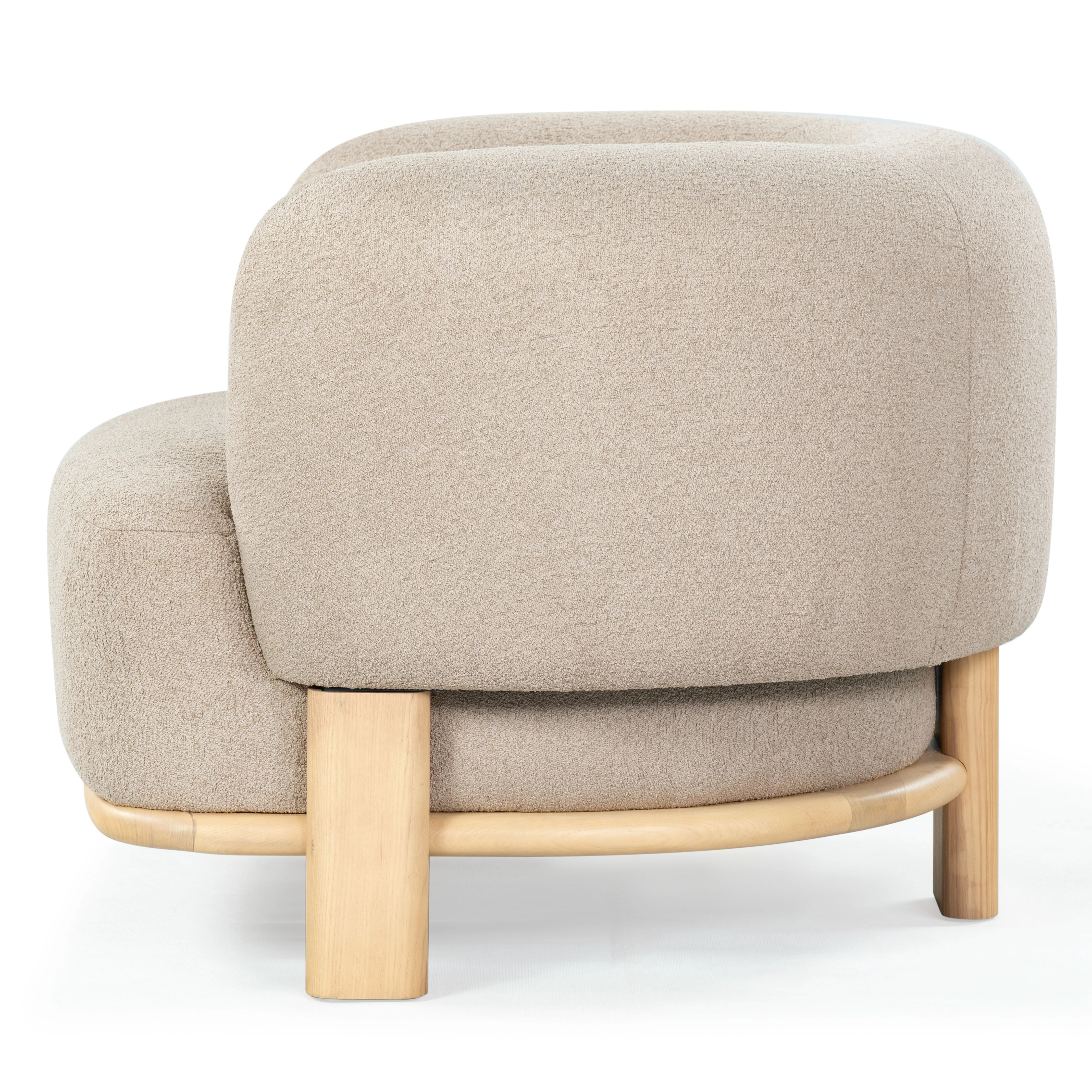 Oscar Boucle Accent Chair - Image 17