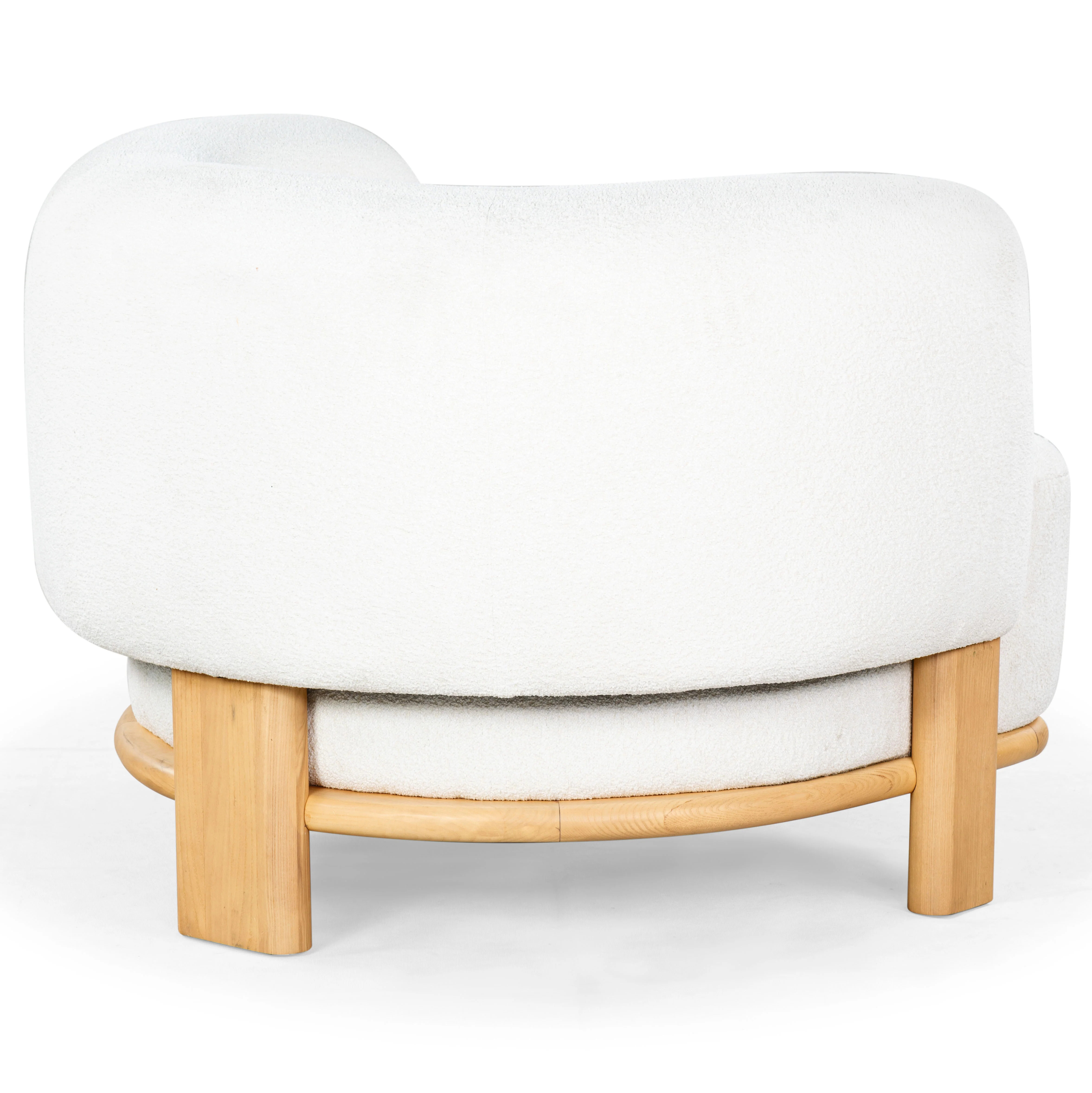 Oscar Boucle Accent Chair - Image 7