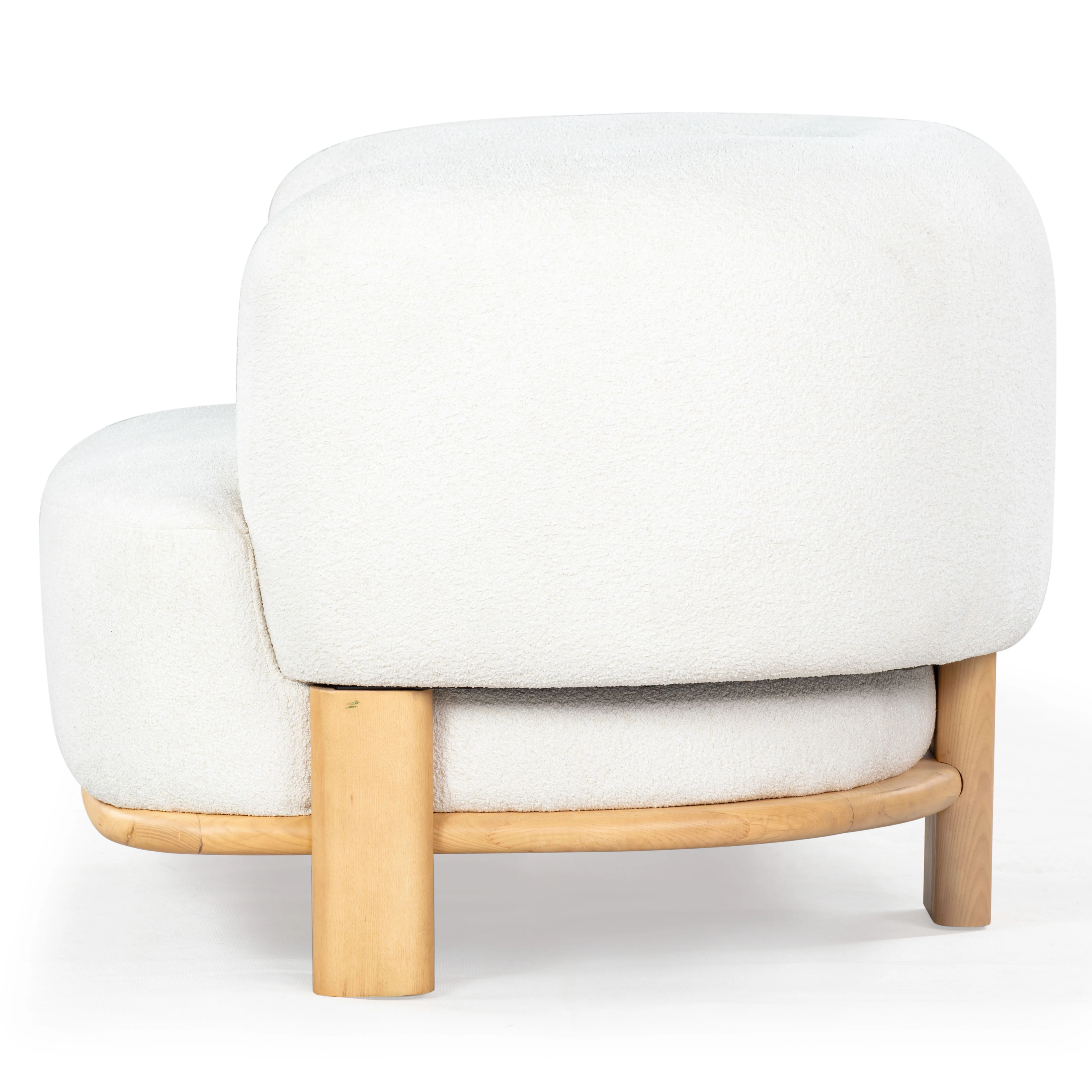 Oscar Boucle Accent Chair - Image 9
