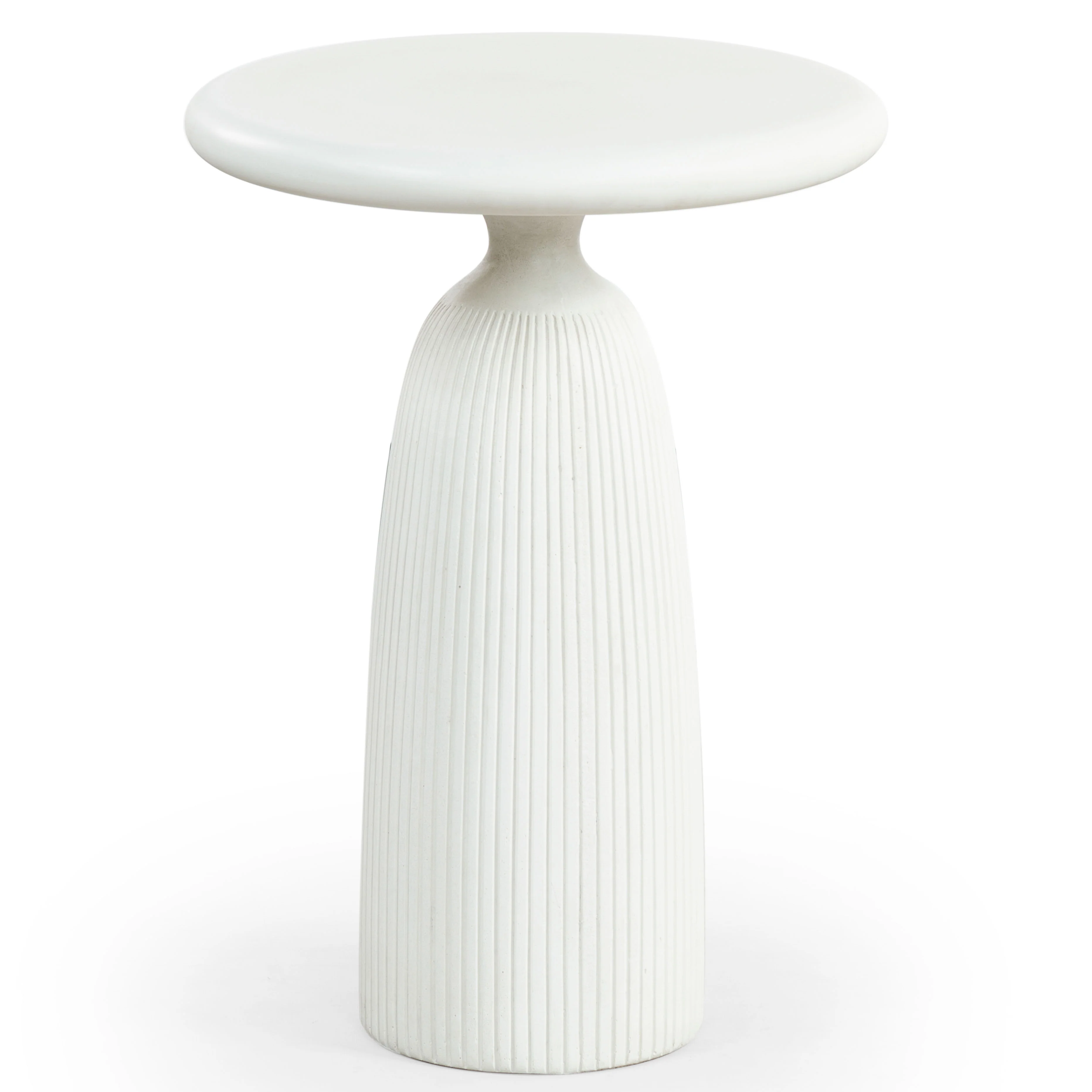 Oskar Round Concrete Accent Table - Image 11