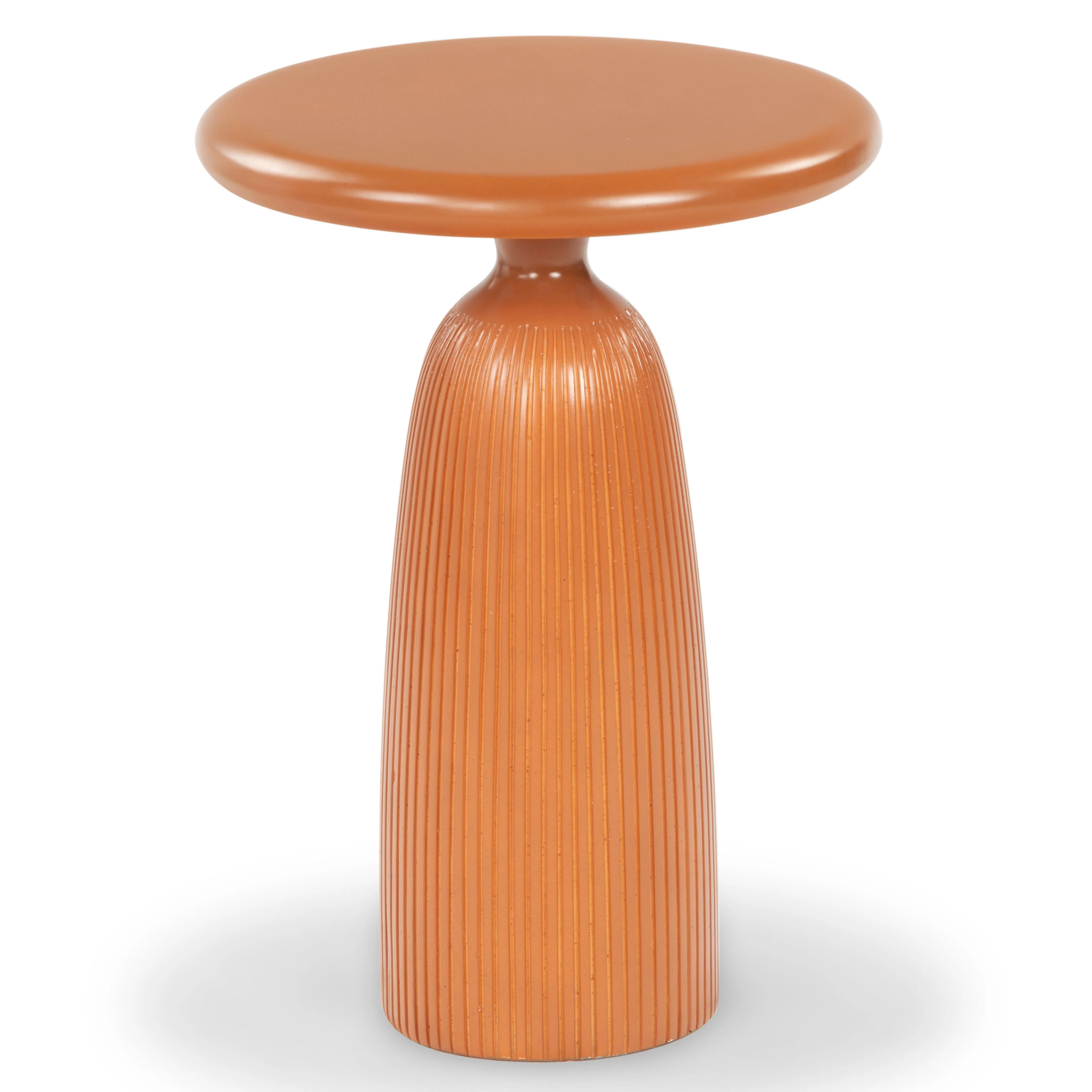 Oskar Round Concrete Accent Table - Image 3