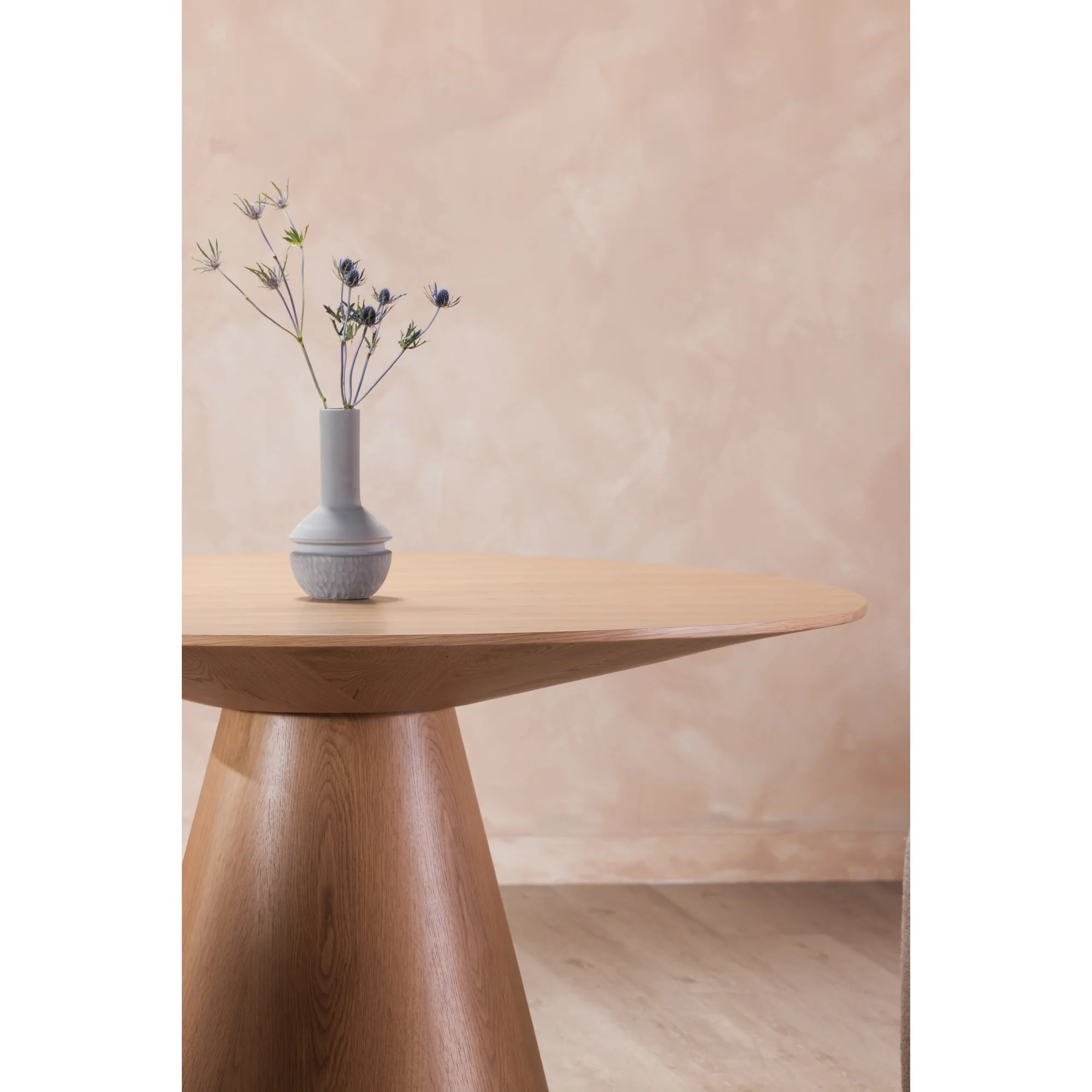 Otago Dining Table 54In Round Oak - Image 2
