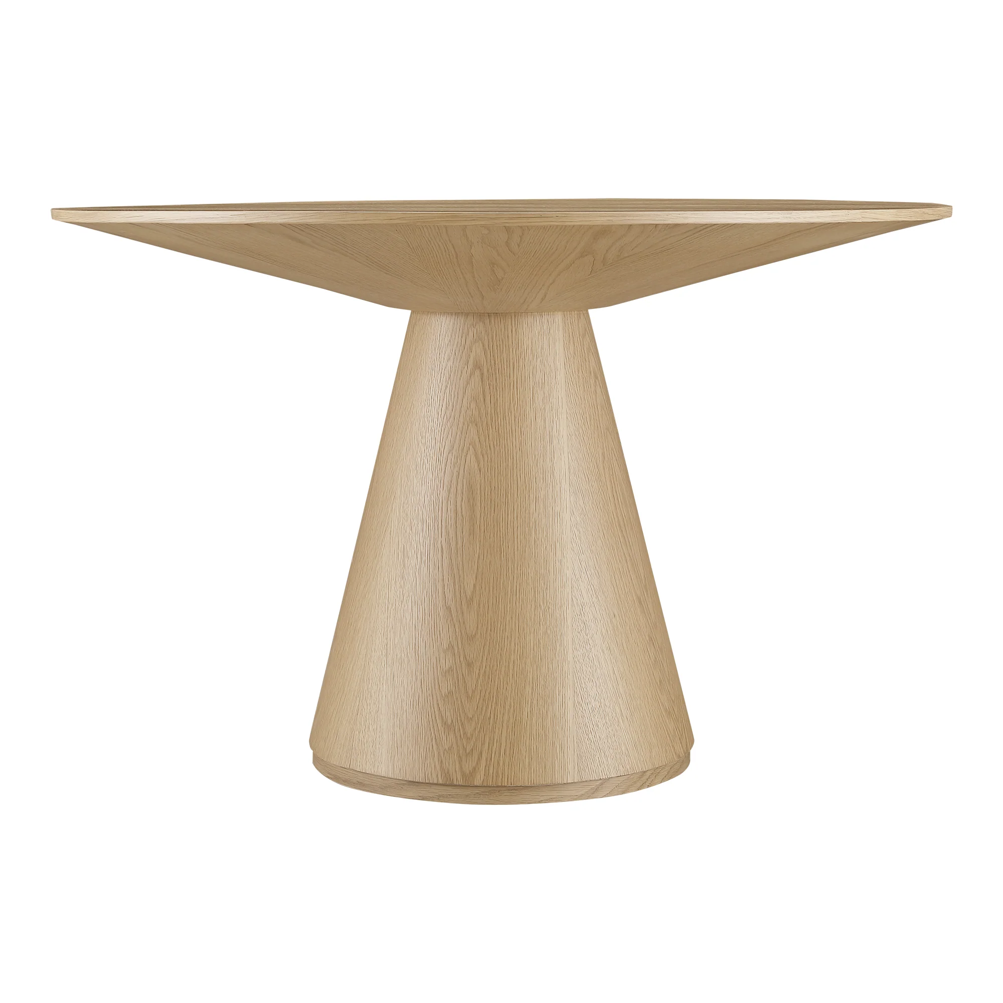 Otago Dining Table 54In Round Oak - Image 4