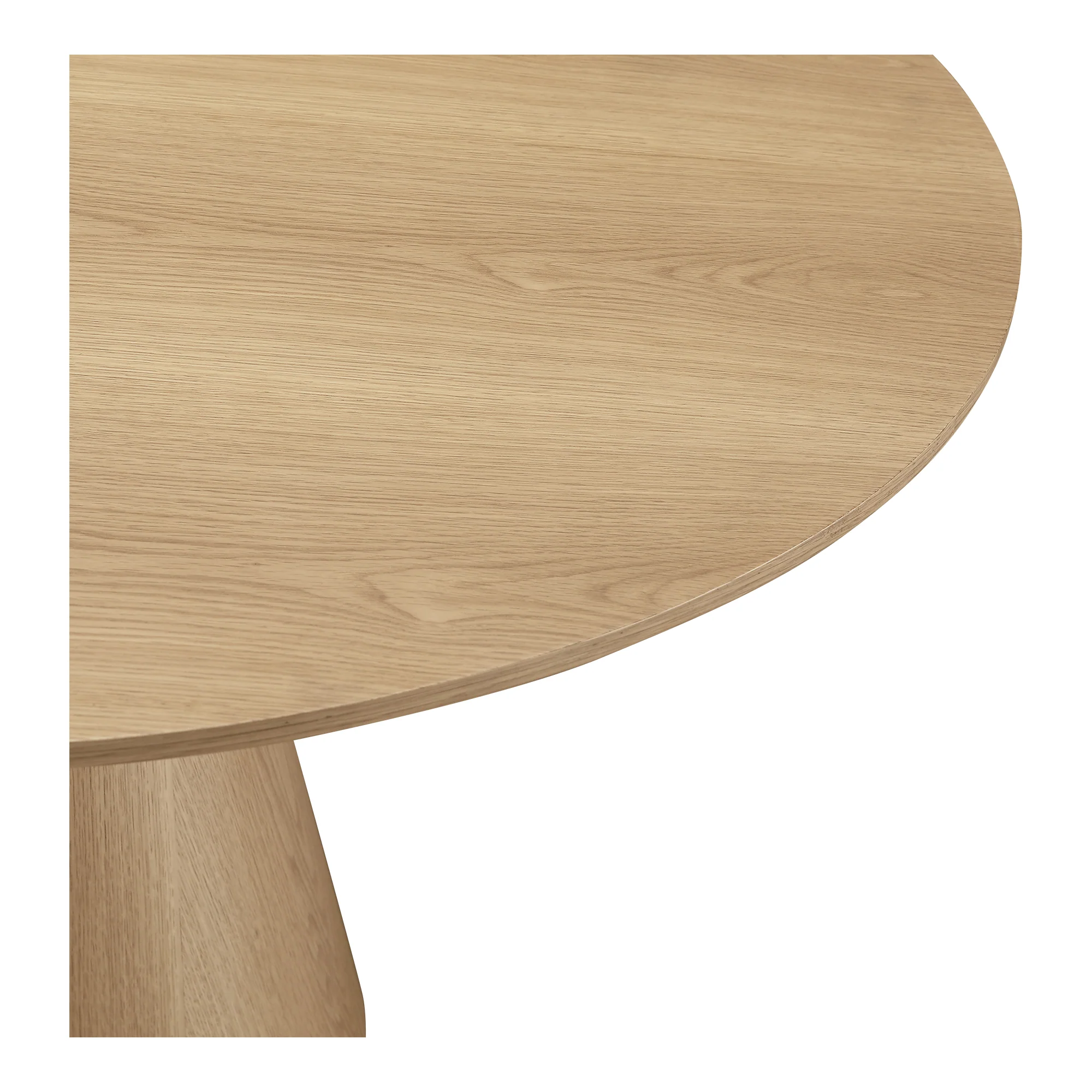 Otago Dining Table 54In Round Oak - Image 6