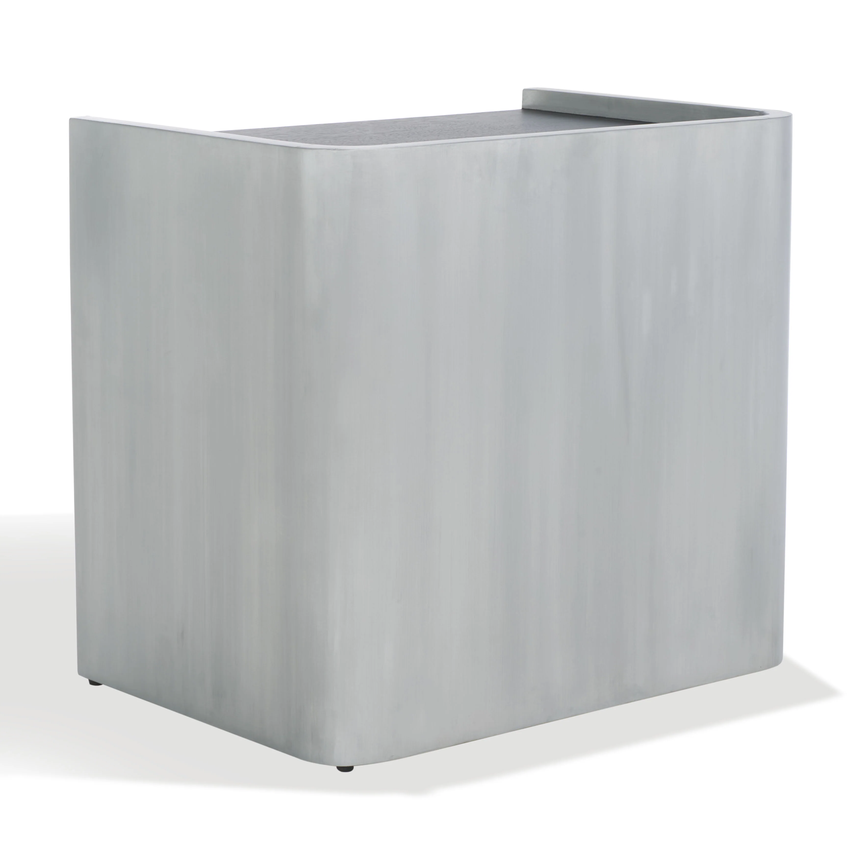 Ottawa Wood And Aluminum Nightstand - Image 8