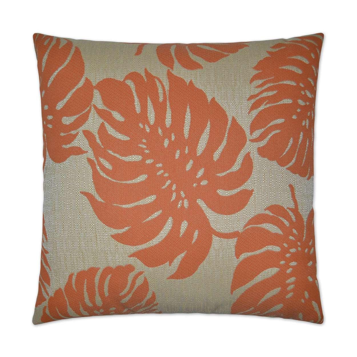 Outdoor Bay Palm Pillow