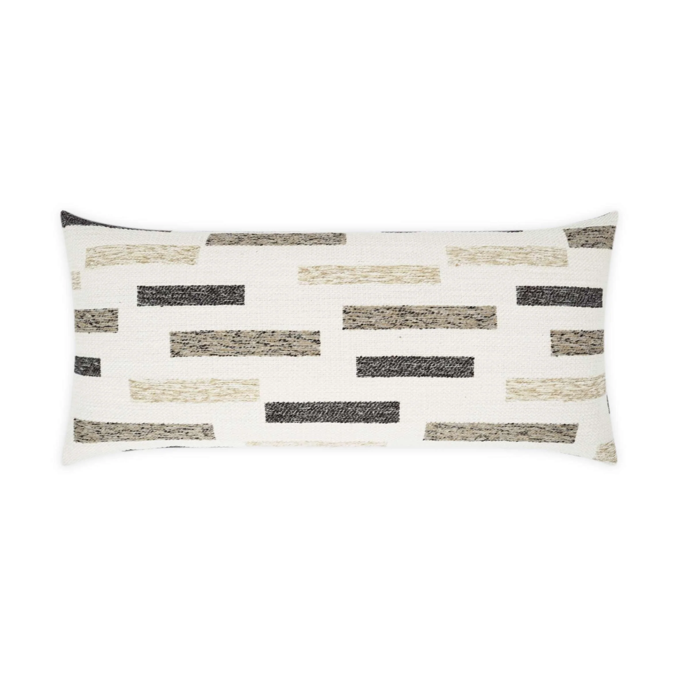 Outdoor Blockweave Lumbar Pillow - Image 8