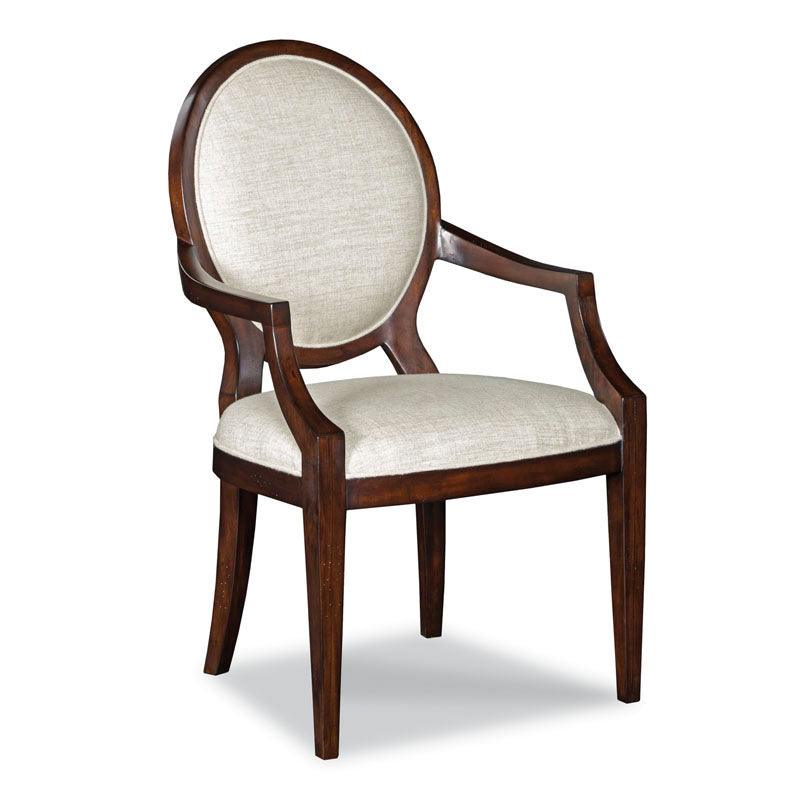 Oval Back Armchair - Set of 2