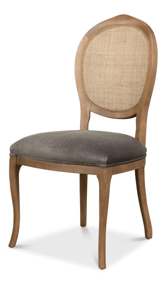 Oval Cane Back Chair - Set of 2