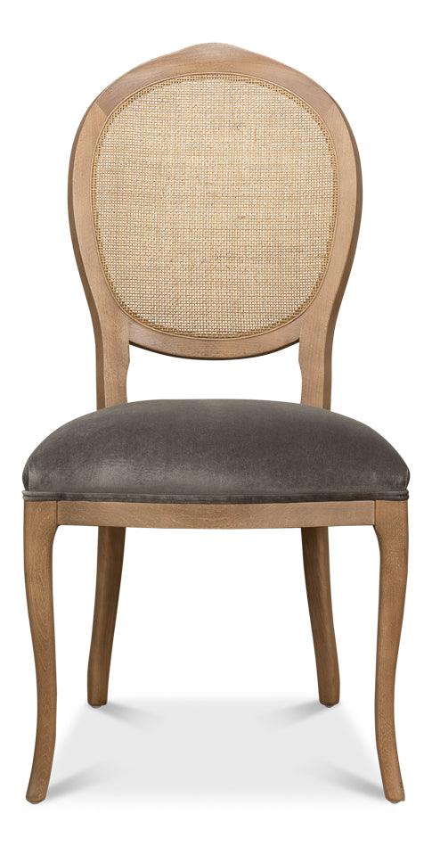 Oval Cane Back Chair - Set of 2 - Image 2