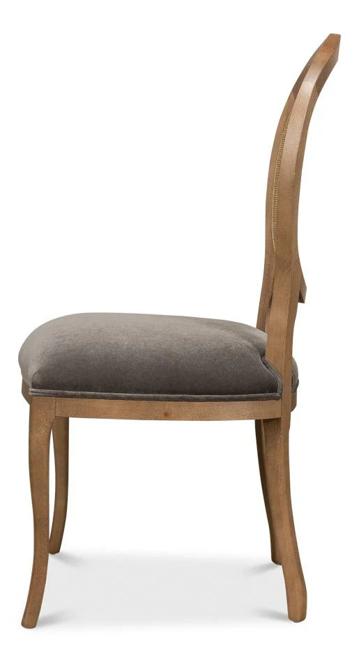Oval Cane Back Chair - Set of 2 - Image 3