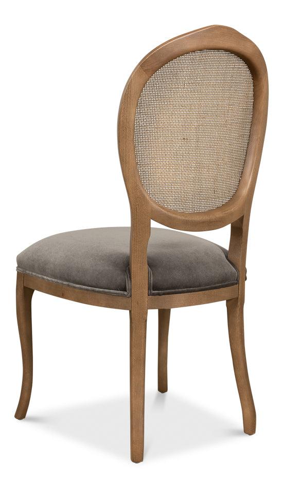 Oval Cane Back Chair - Set of 2 - Image 5