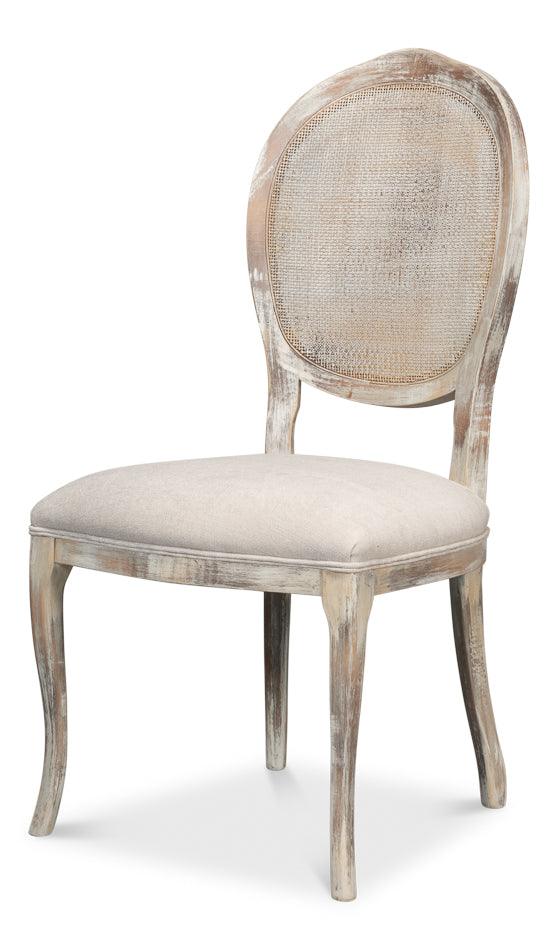 Oval Cane Back Chair - Set of 2