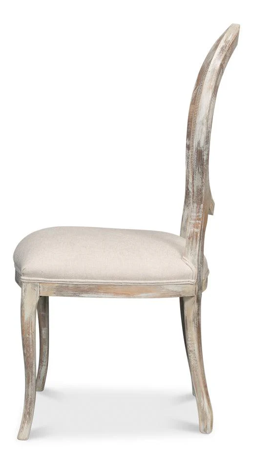 Oval Cane Back Chair - Set of 2 - Image 3