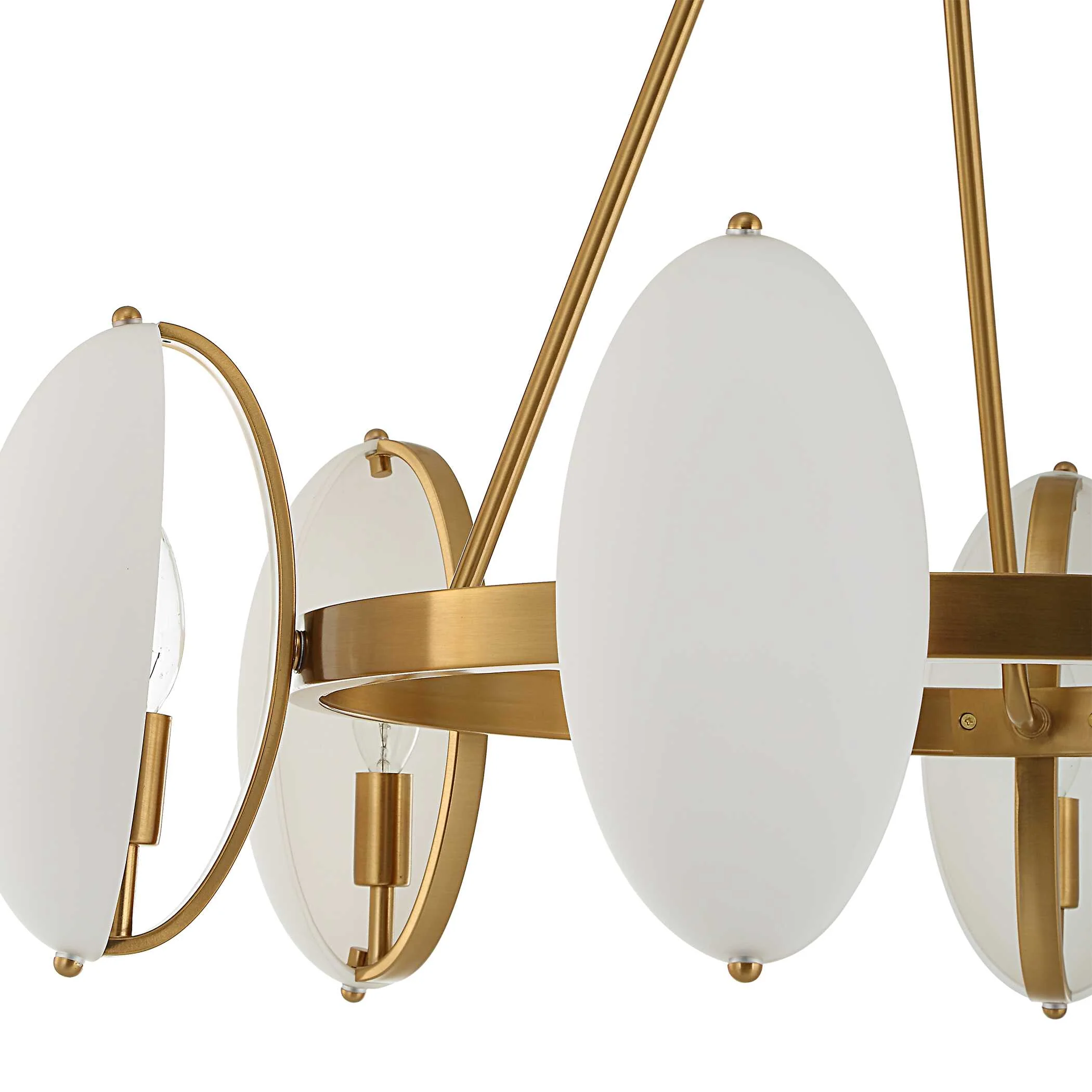 Oviform 6 Light Round Chandelier - Image 6