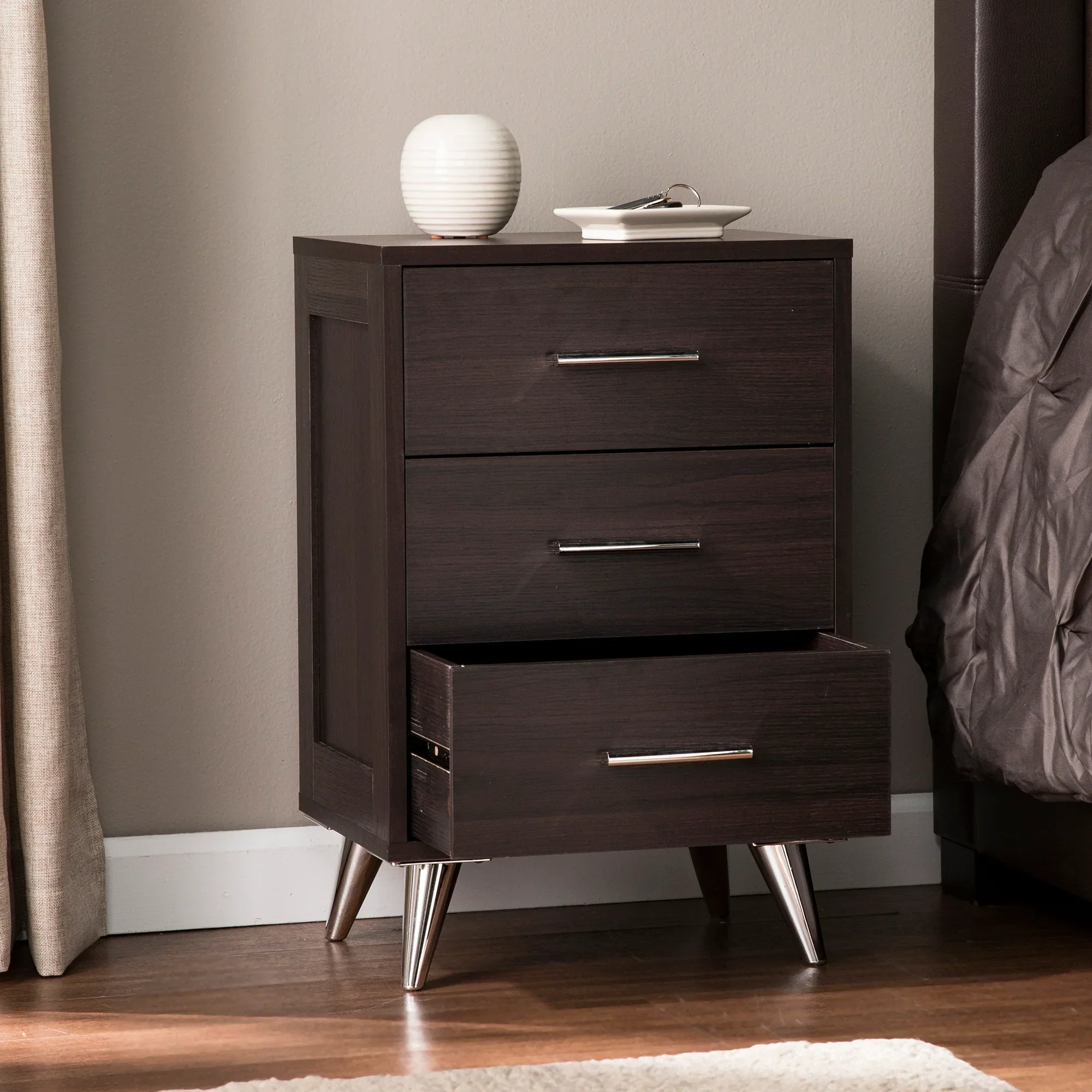 Owen Modern Storage Nightstand - Image 10