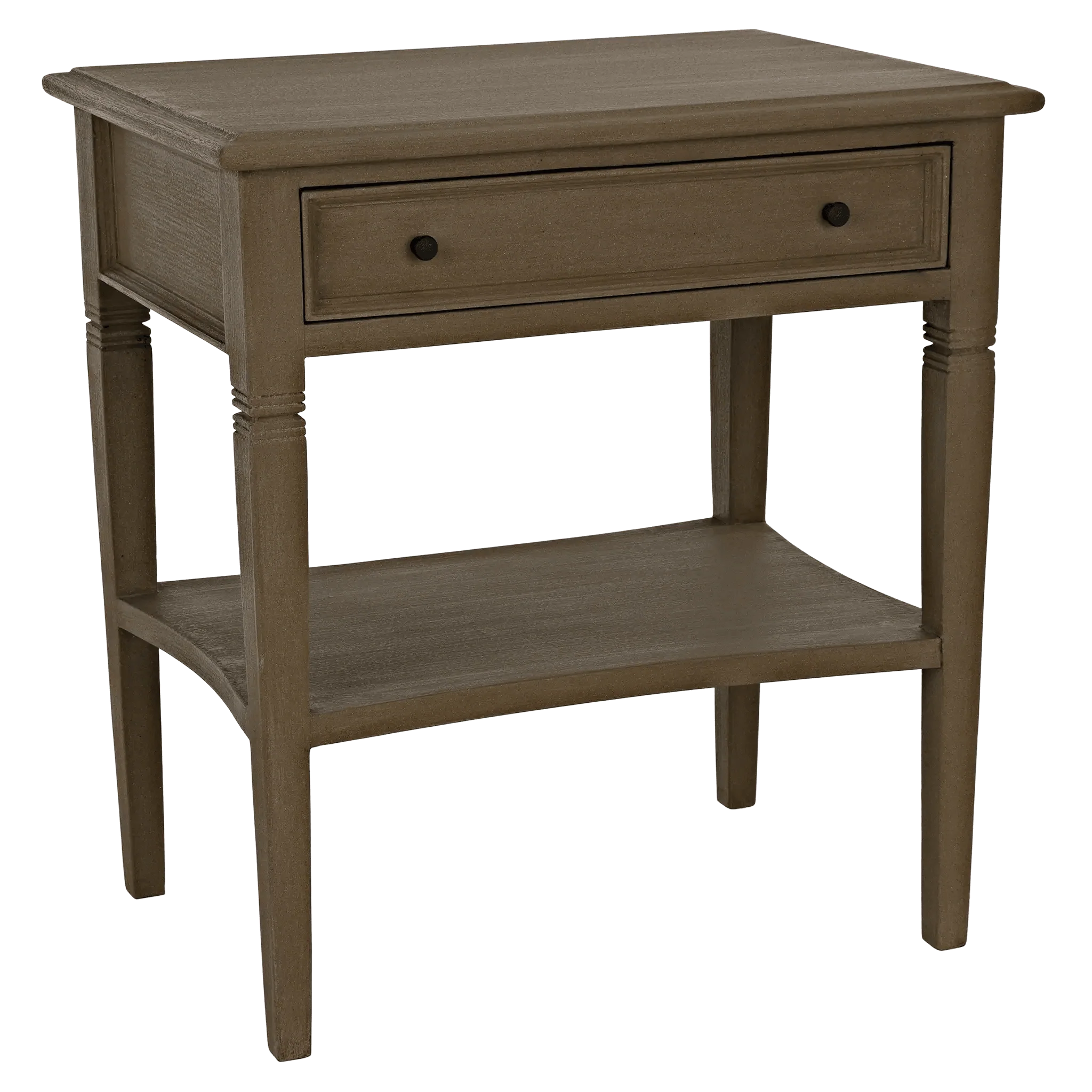 Oxford 1-Drawer Side Table, Weathered