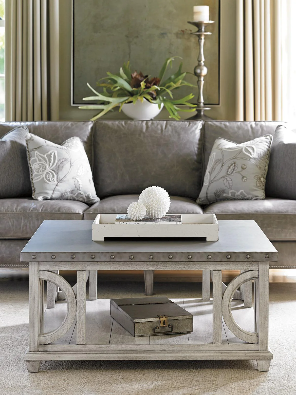 Oyster Bay Litchfield Square Cocktail Table - Image 2