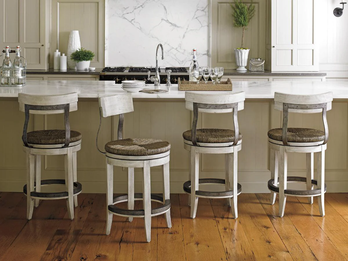 Oyster Bay Merrick Swivel Counter Stool - Image 2