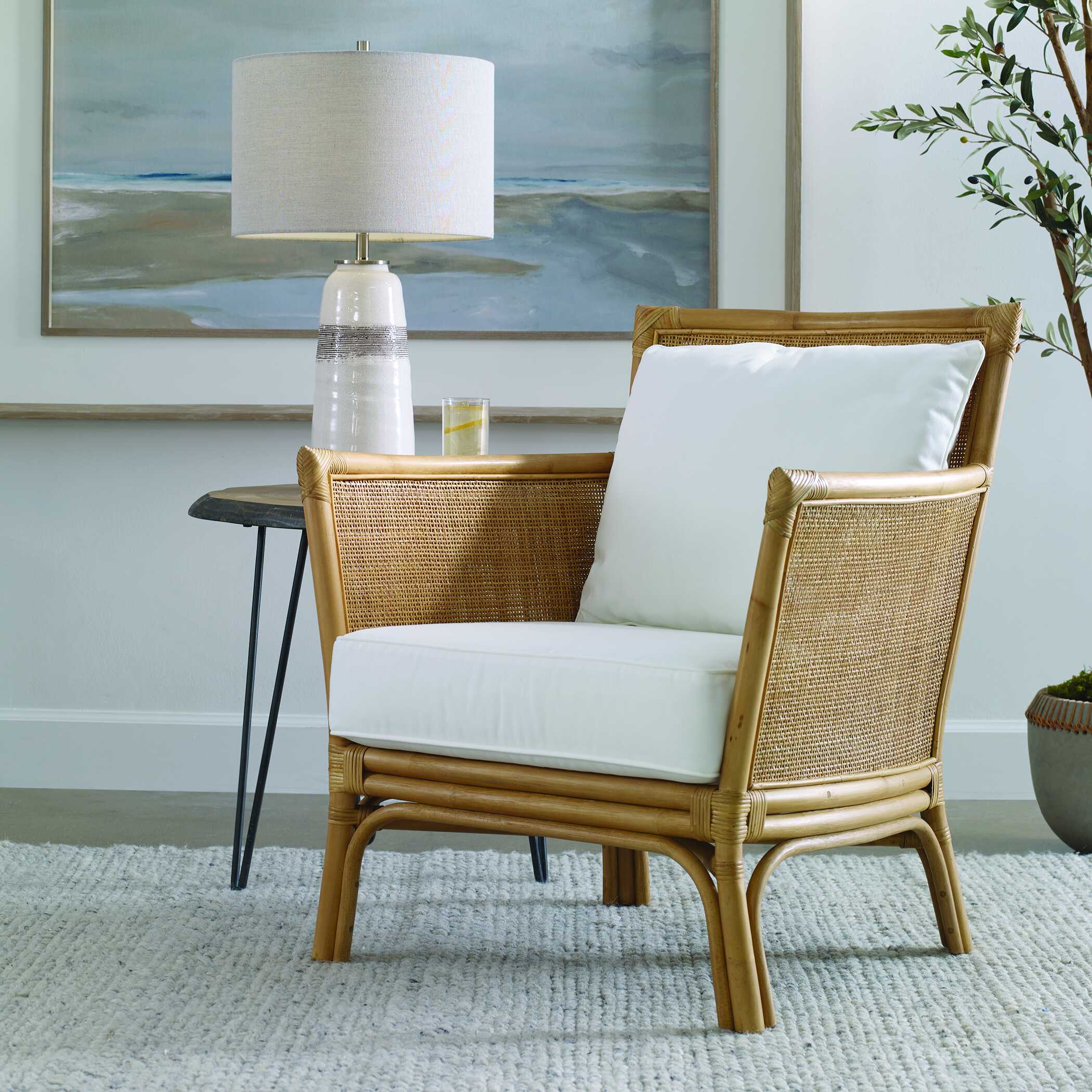 Pacific Rattan Armchair - Image 2