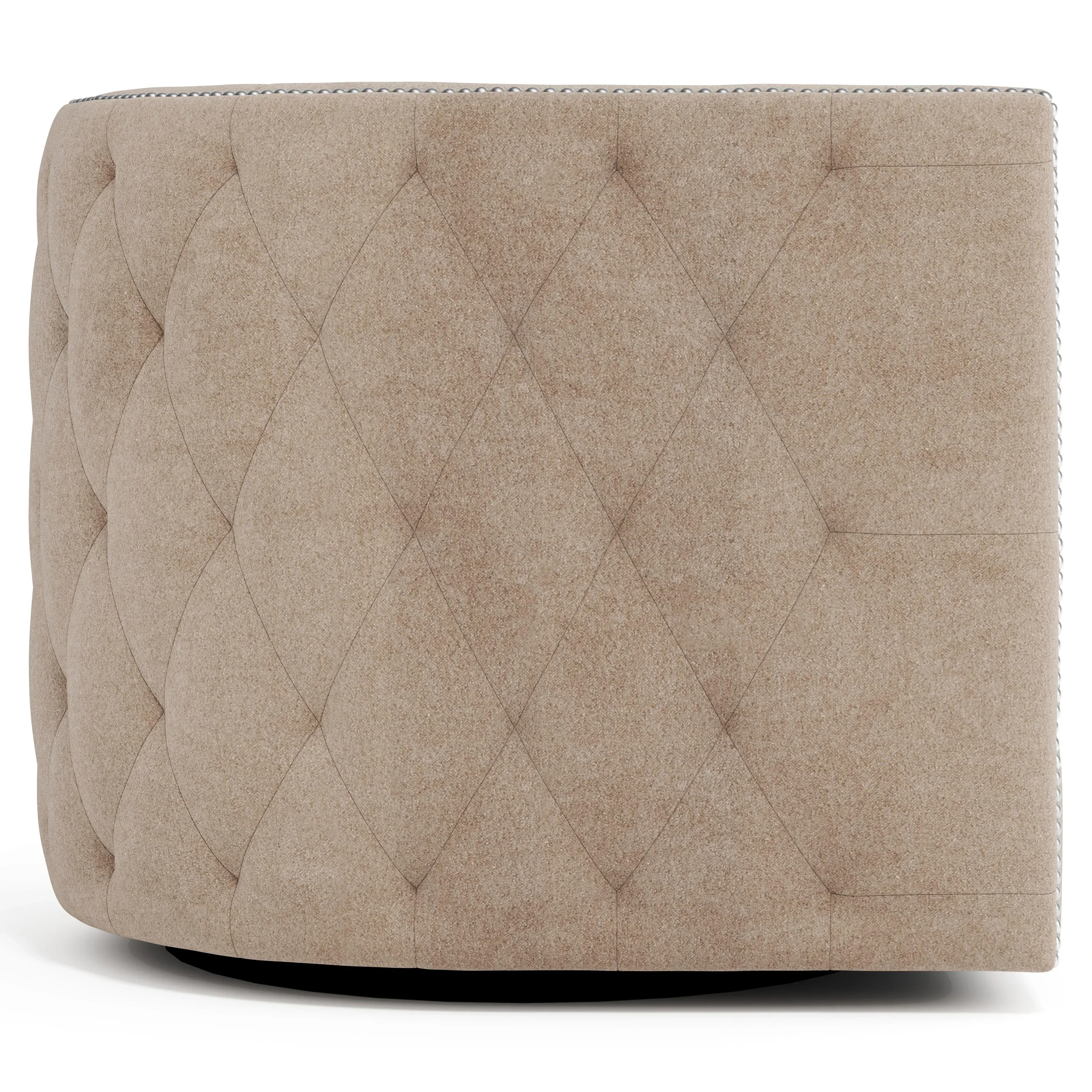 Palazzo Fabric Swivel Chair - Image 2