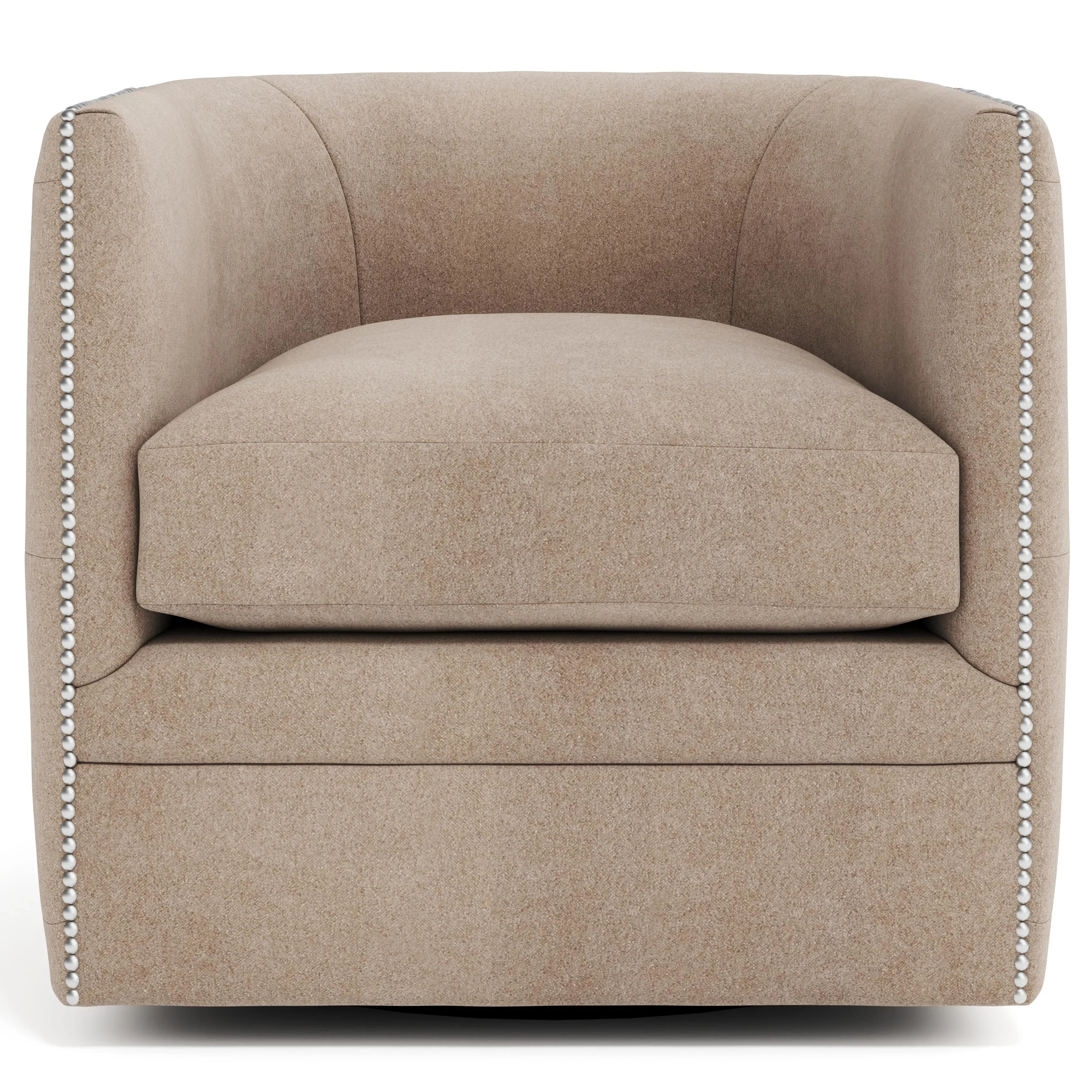 Palazzo Fabric Swivel Chair - Image 3