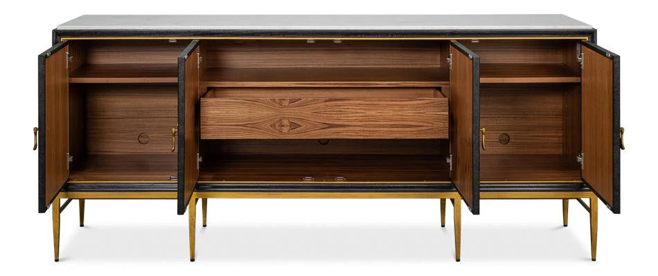 Palisade Shagreen Credenza - Image 3
