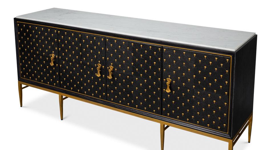 Palisade Shagreen Credenza - Image 4
