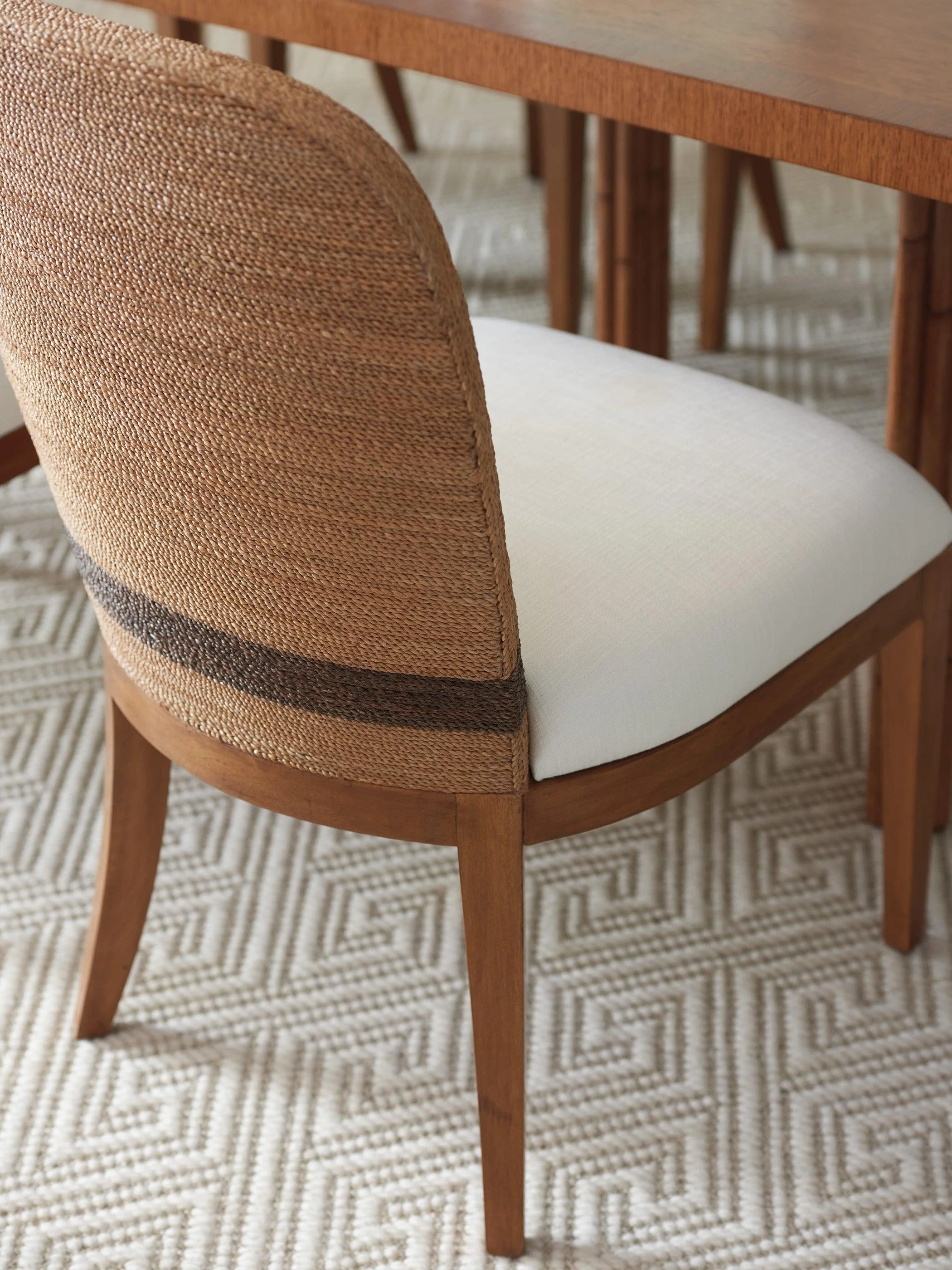 Palm Desert Bryson Woven Side Chair - Set of 2 - Image 4